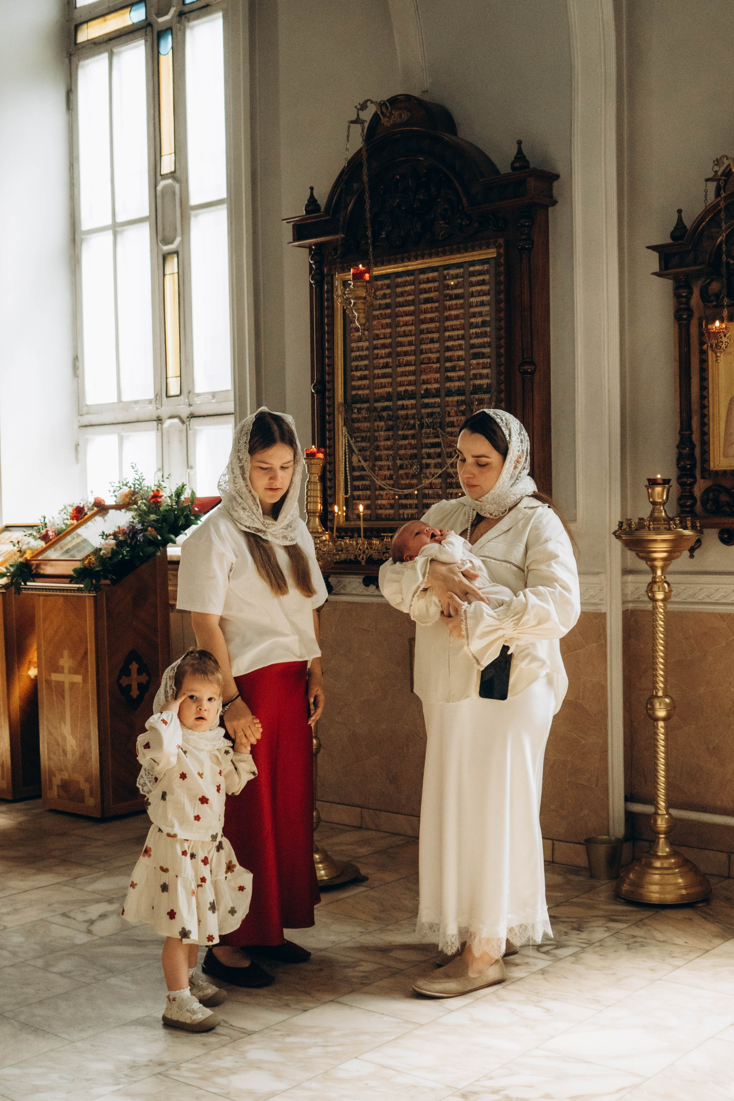 Крещение Макара. Фотограф Москва Валерия Веденина