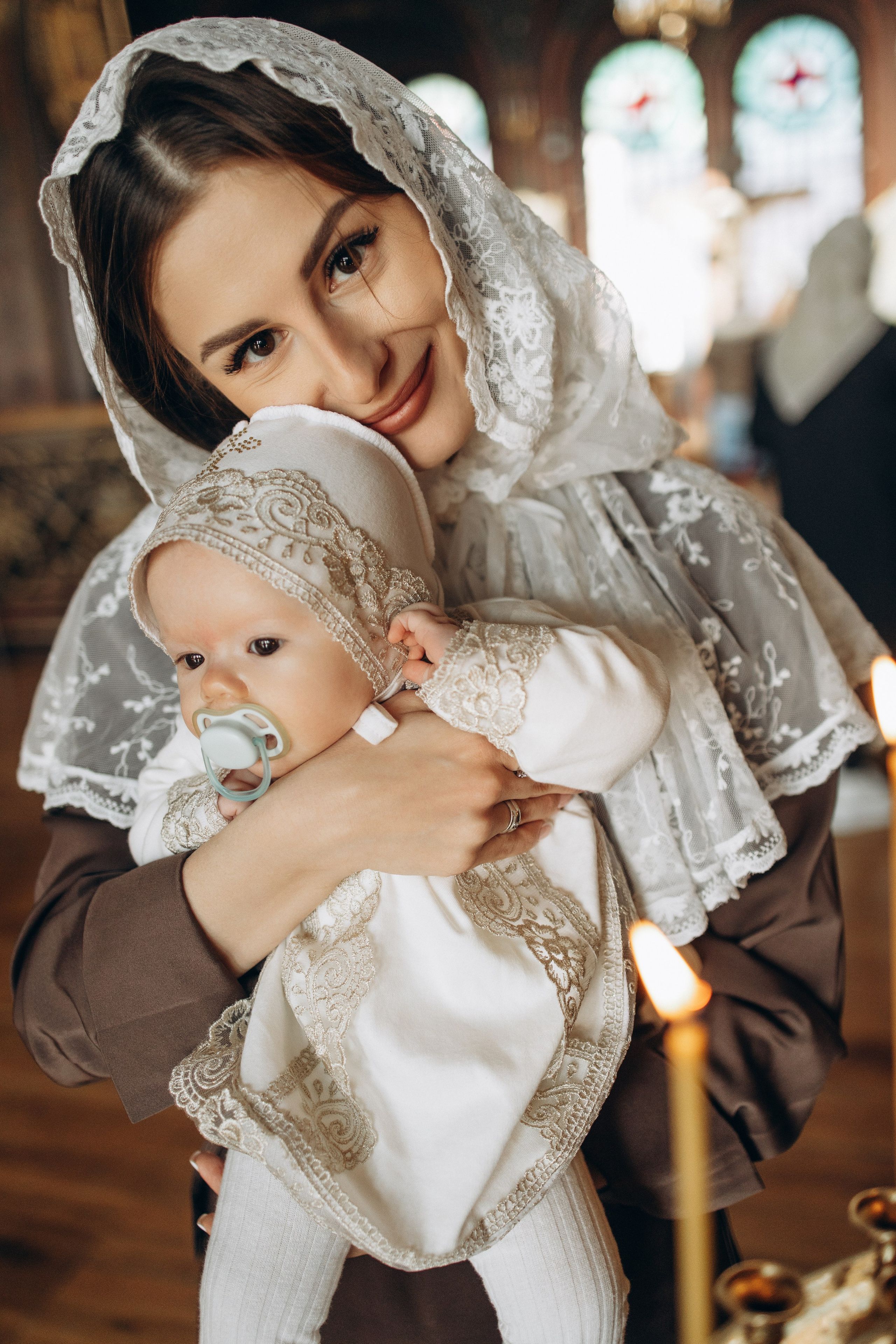 Крещение Аврелии. Самый теплый фотограф в Краснодаре Рябоконь Ксения