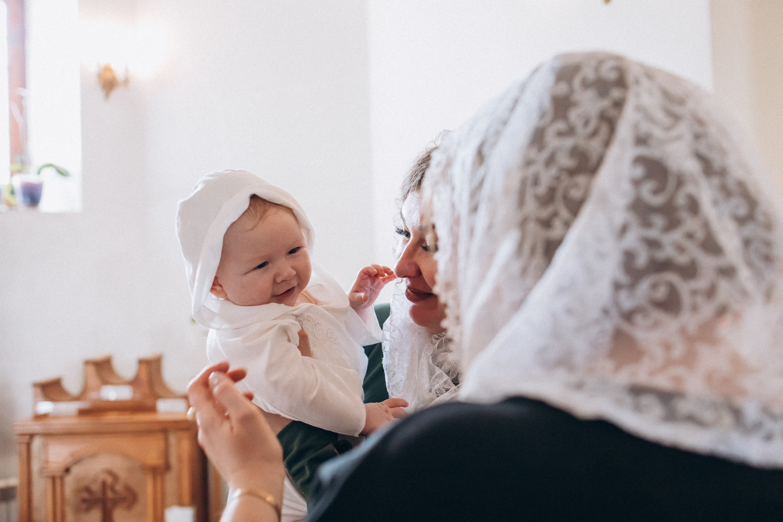Крещение. Семейный фотограф Нижневартовск Тюмень Ефимова Ирина