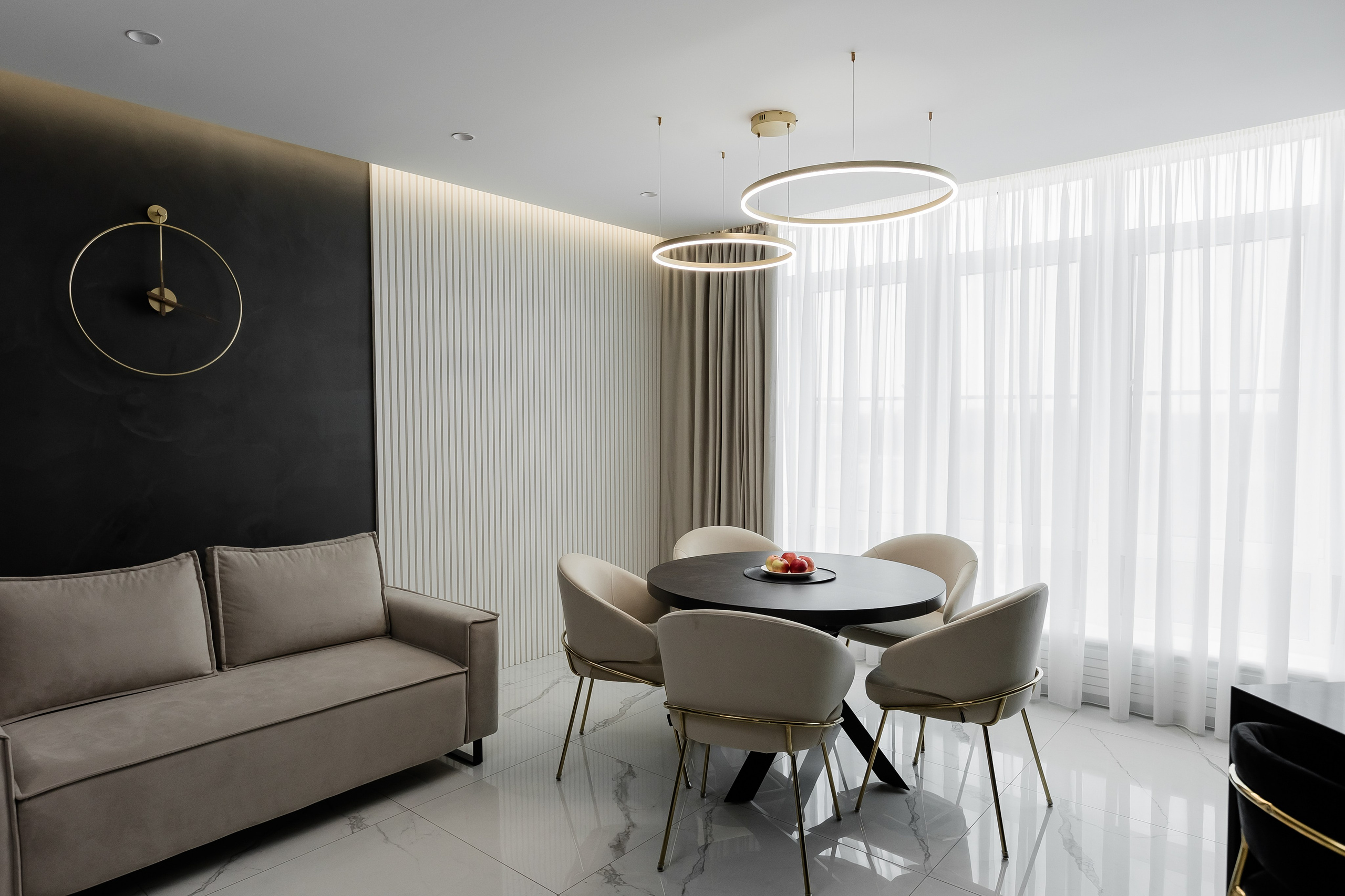 Реализация проекта 5к квартиры в Дубне. Дизайнер интерьера в Дубне, Москве, Дмитрове