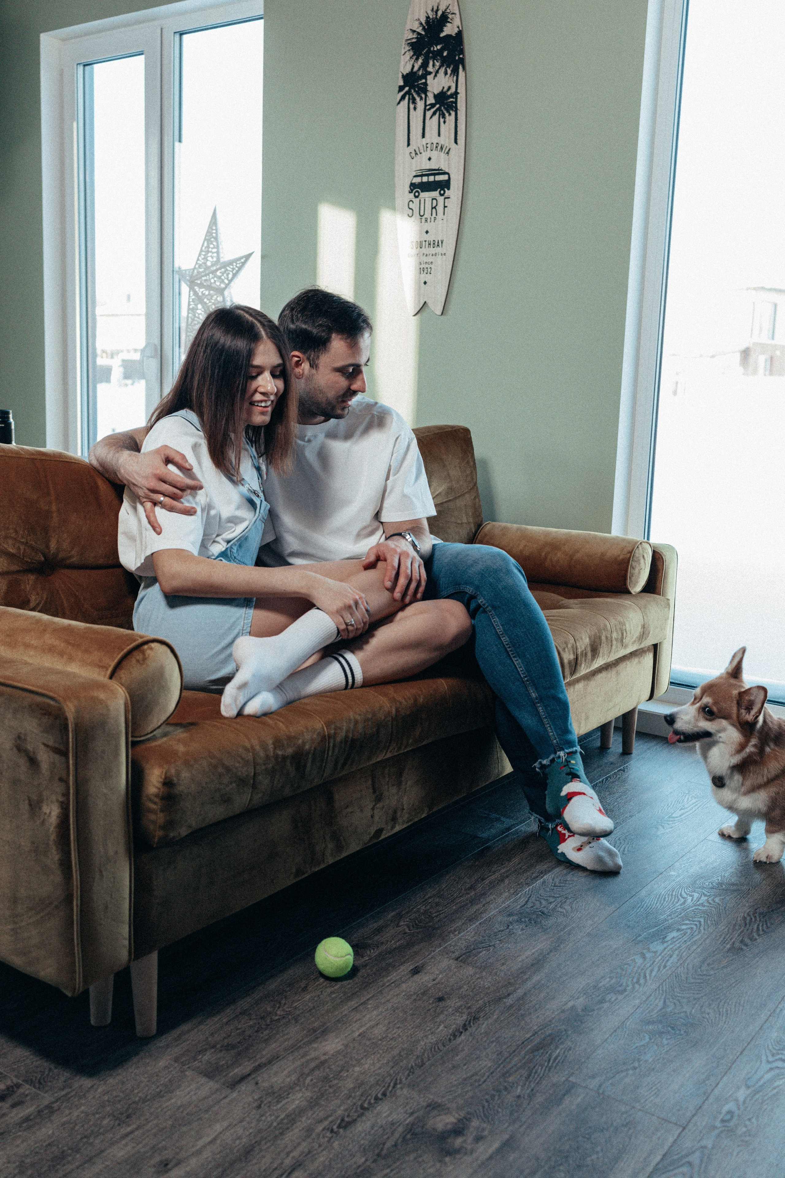 Кирилл, Настя и коржик Рико