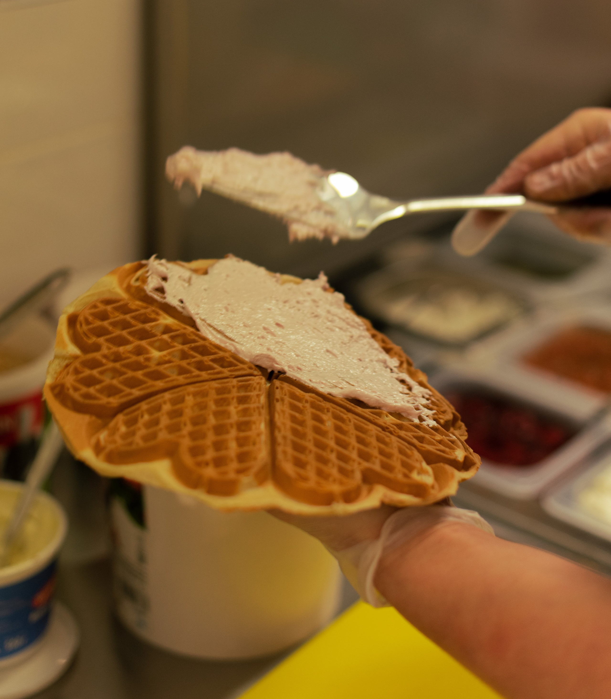 Съемка для кафе Vaffel. Женский фотограф в Москве и МО