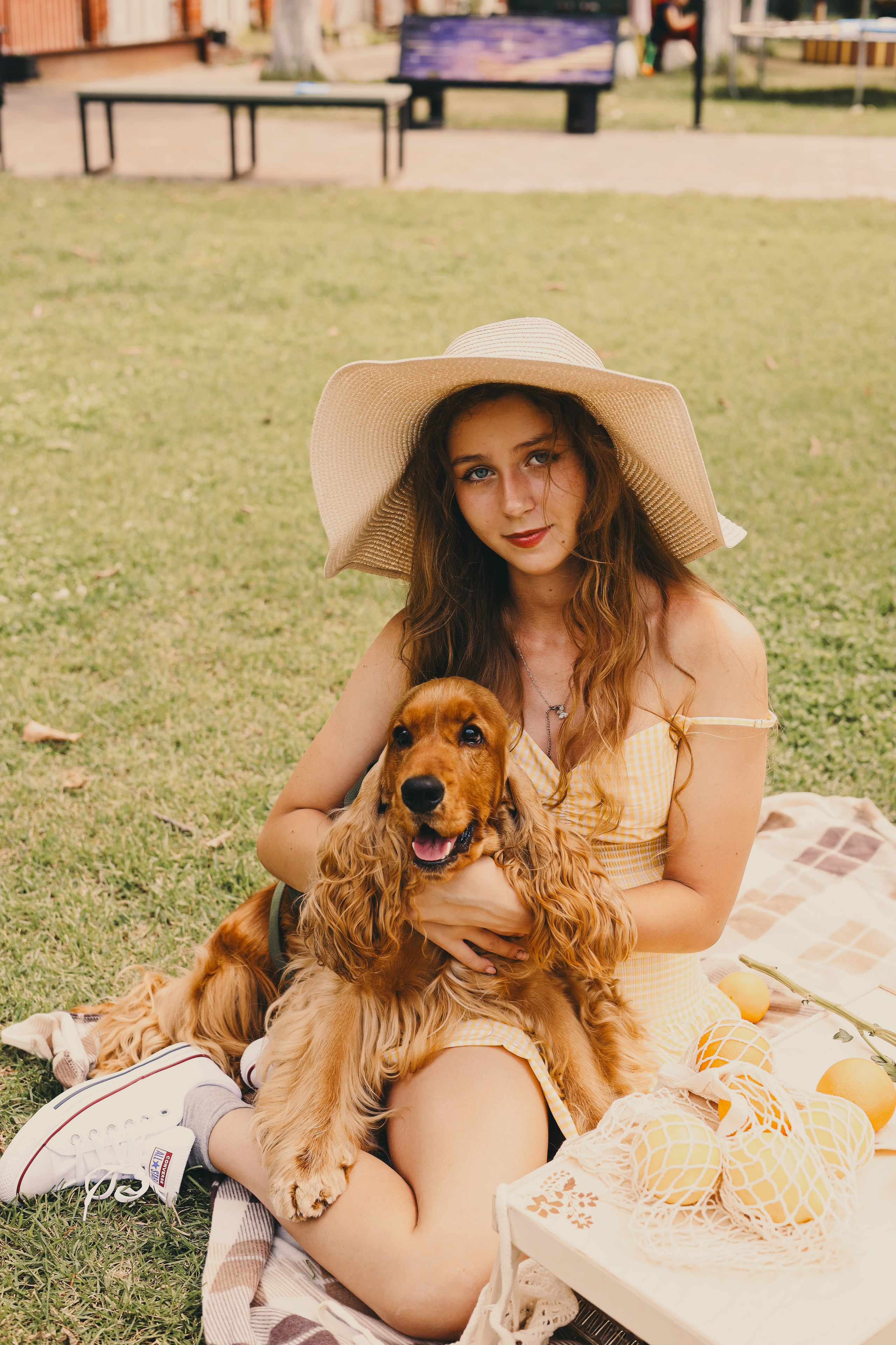 Фотопроект «Пикник со спаниелем». Фотограф Мария Лаенко