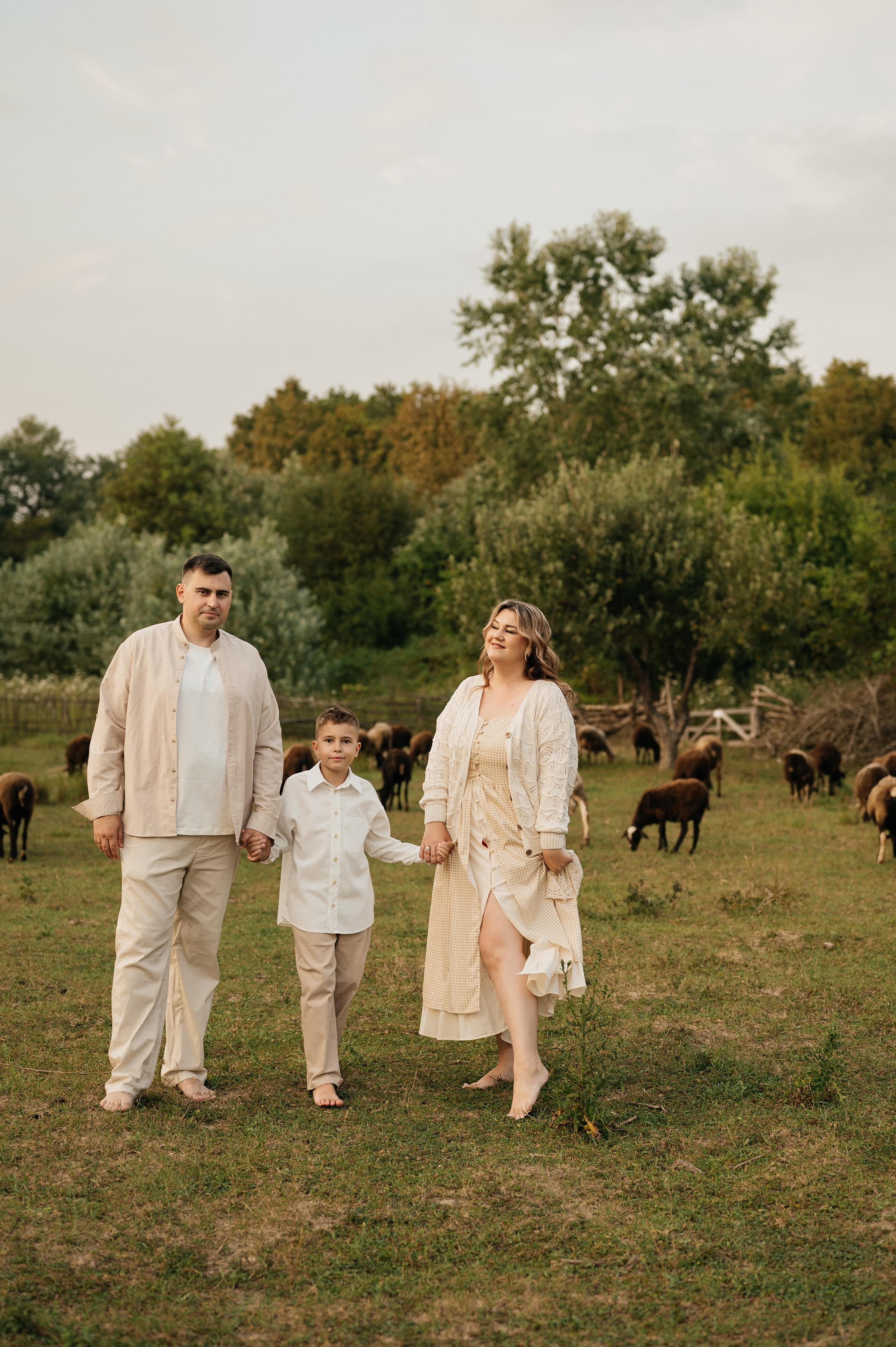 Семейная фотосессия на ферме. Свадебный и семейный фотограф в Краснодаре Алина Мельник