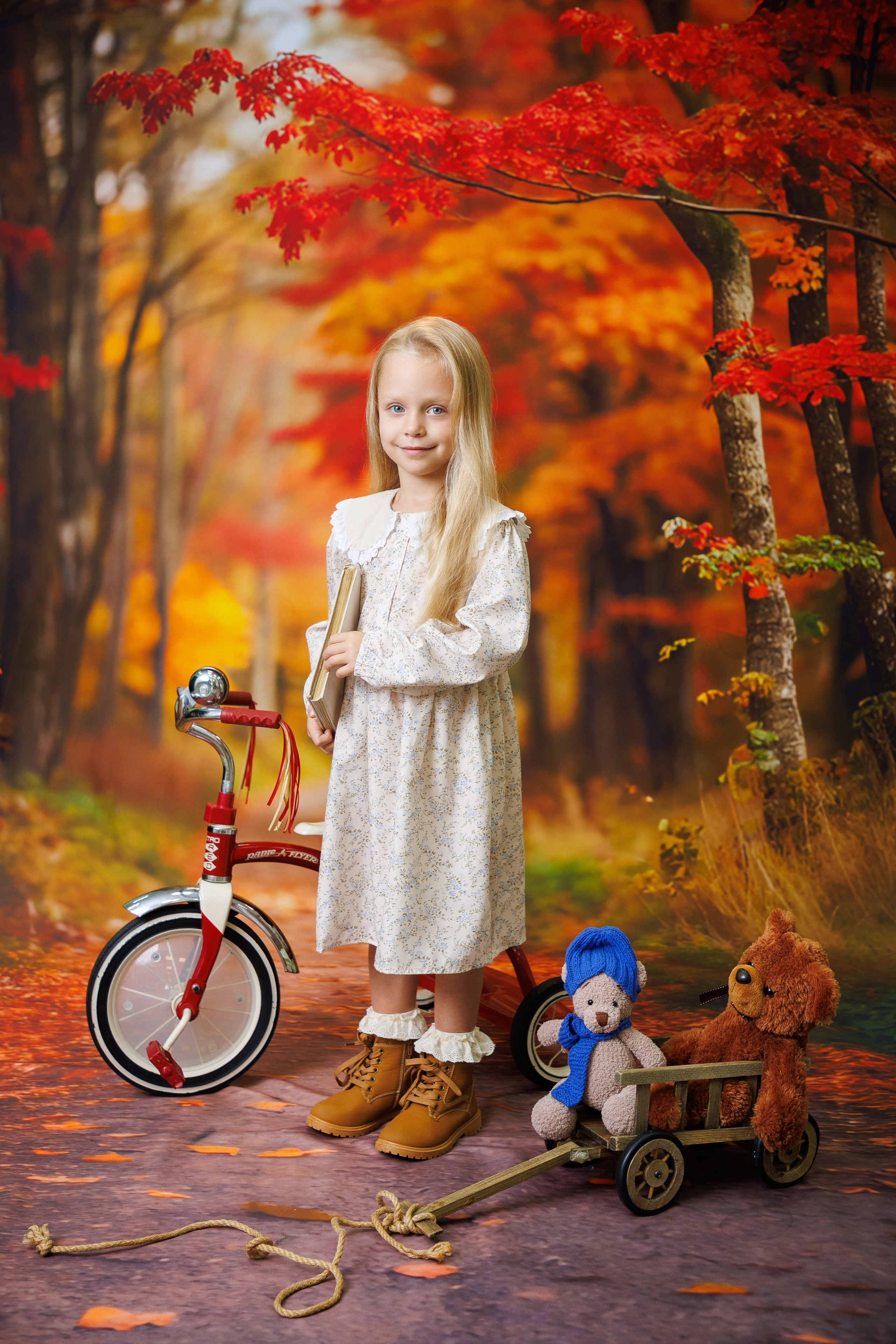 Велосипед. Детская фотостудия Москва