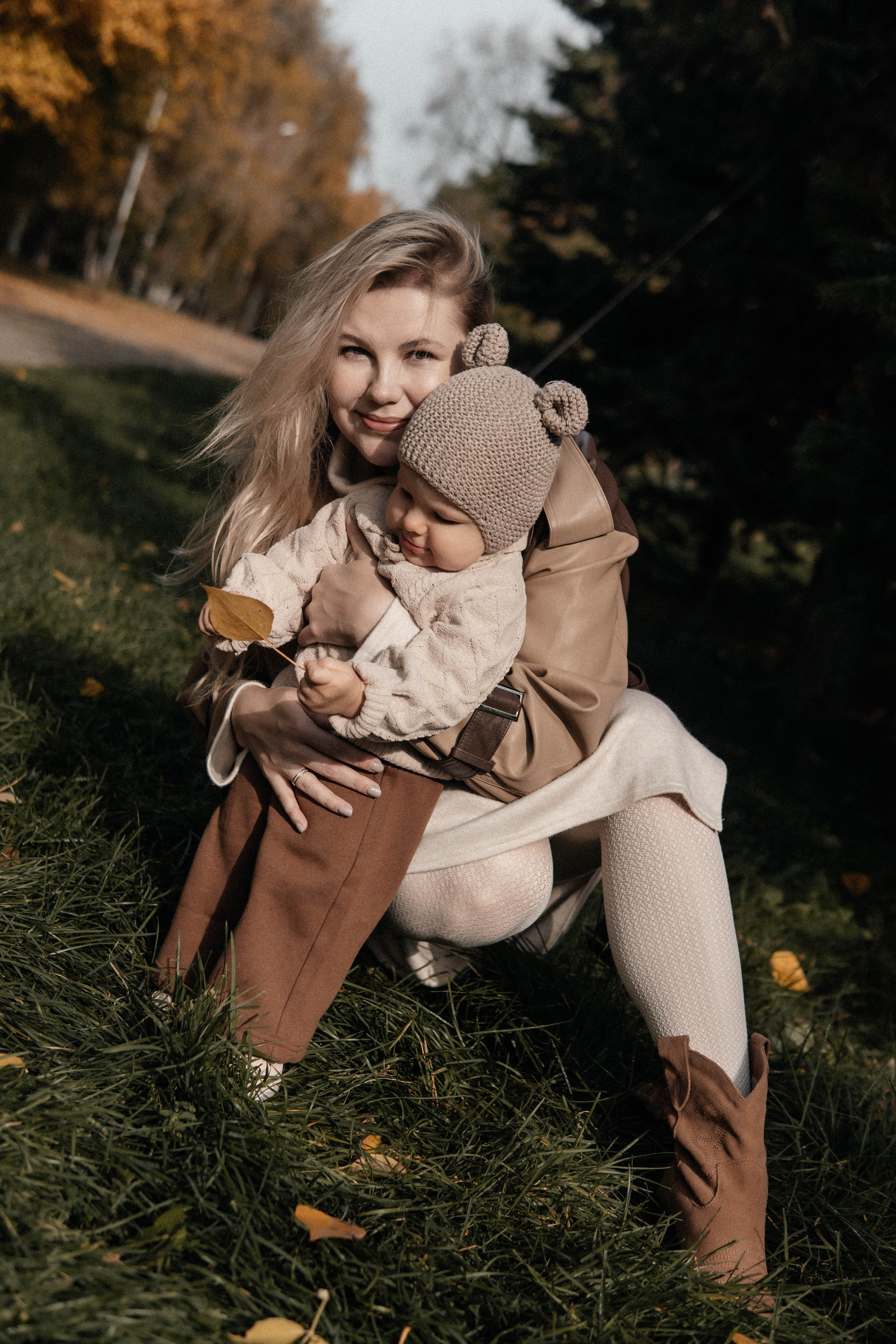 Прогулка осенью в парке. Главная страница