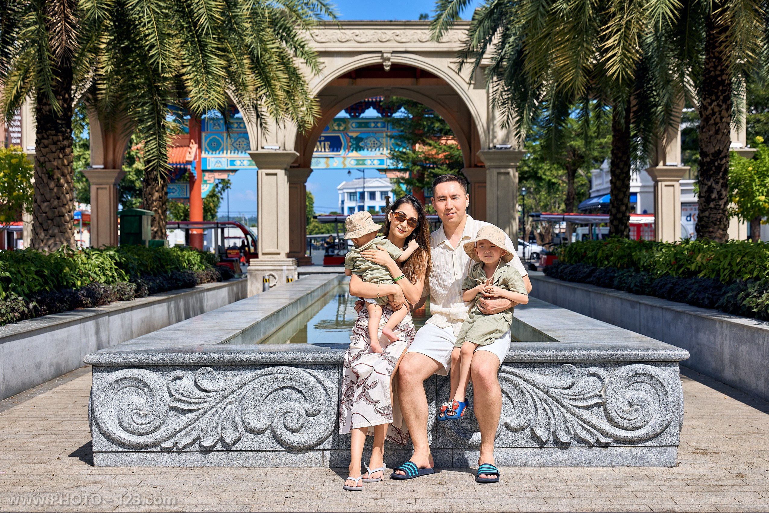 Grand World Phu Quoc Family Photography | Venice-Style Photoshoot. Photographer in Phu Quoc, Vietnam | Commercial & Lifestyle Photography