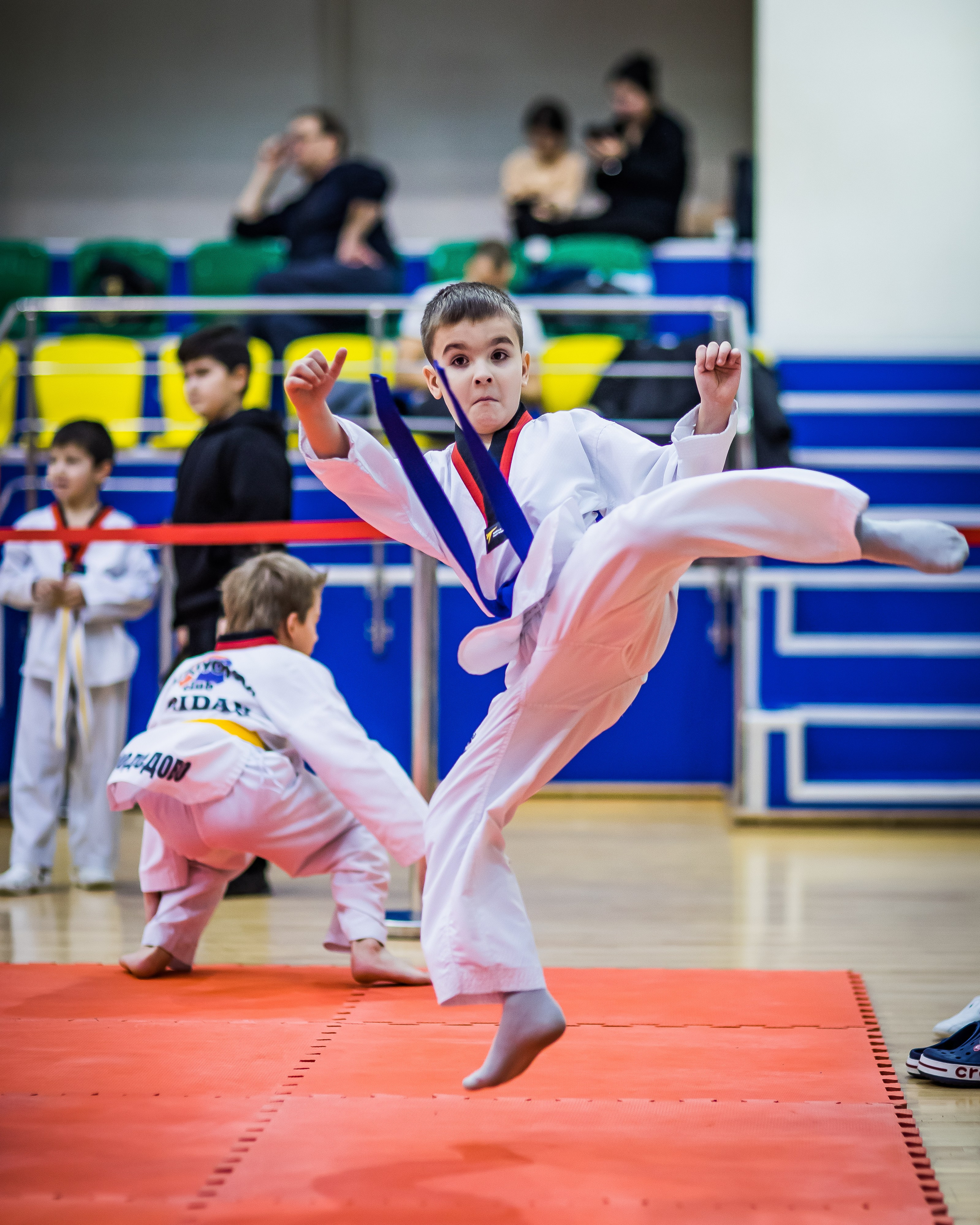 Турнир Федерации детского тхэквондо России по дисциплине ПХУМСЭ. Спортивный фотограф Максим Серегин