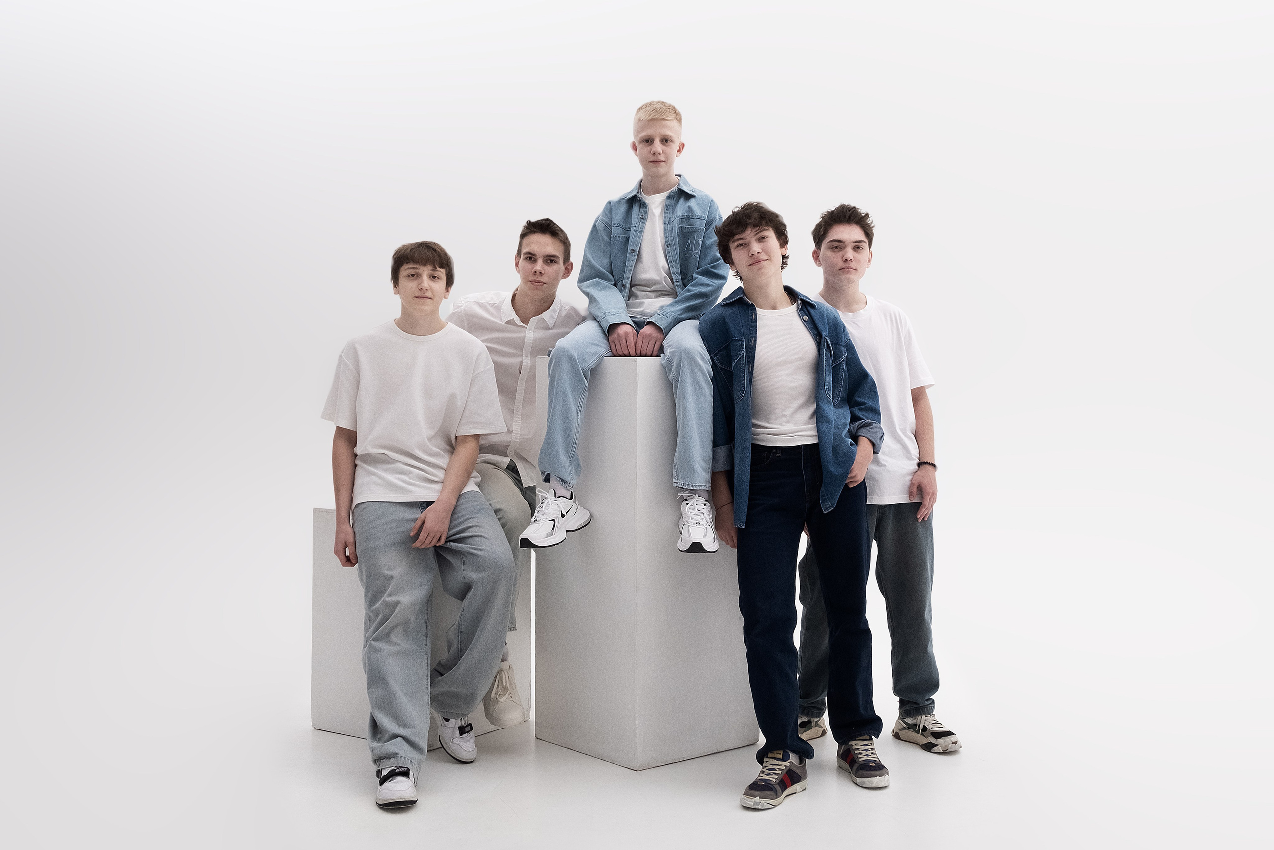 Школьники на выпускной альбом. Goncharov Tim