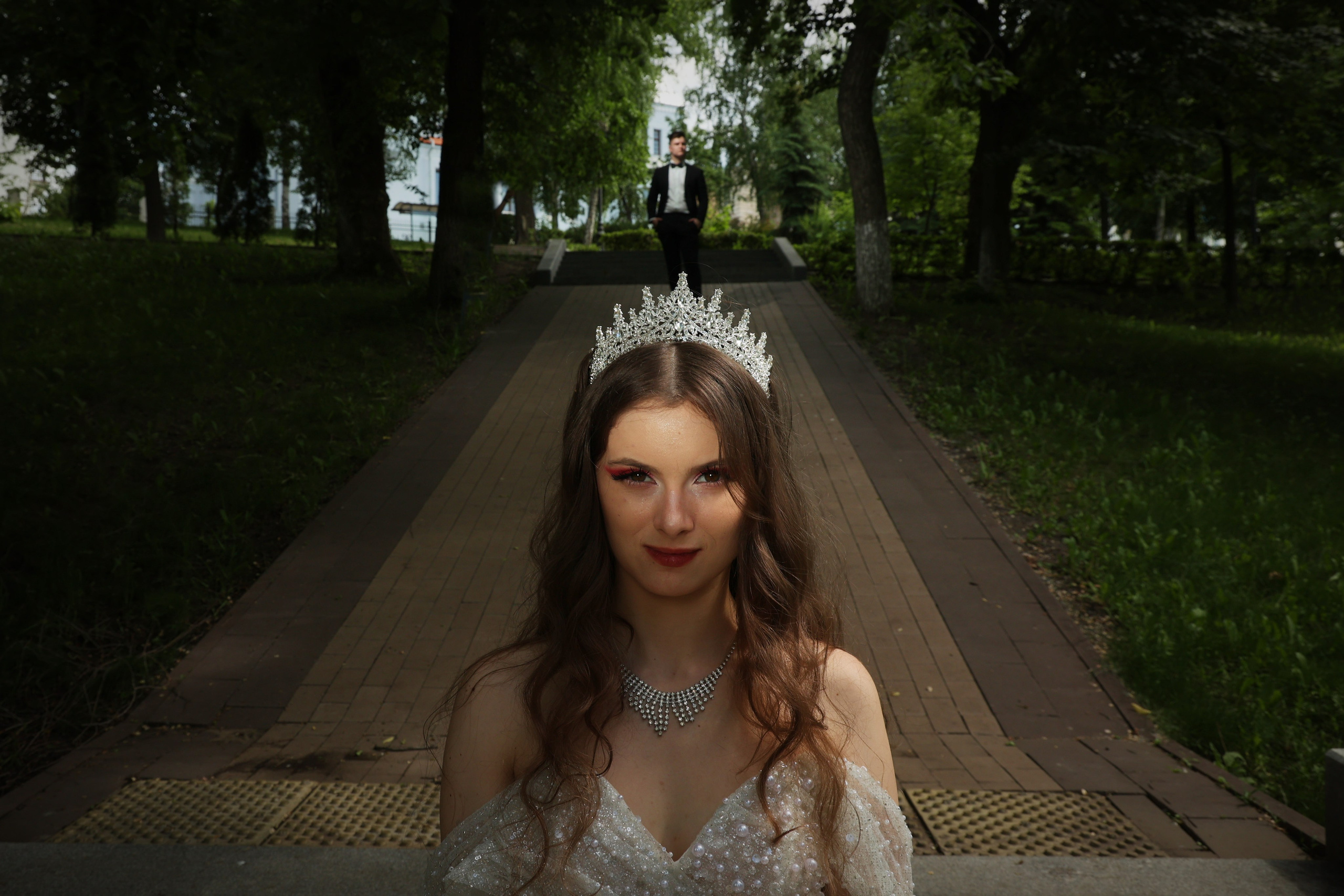 Свадебные фотографии в Струковском парке Самары. Свадебный видеограф и свадебный фотограф в Самаре Олег Слеб