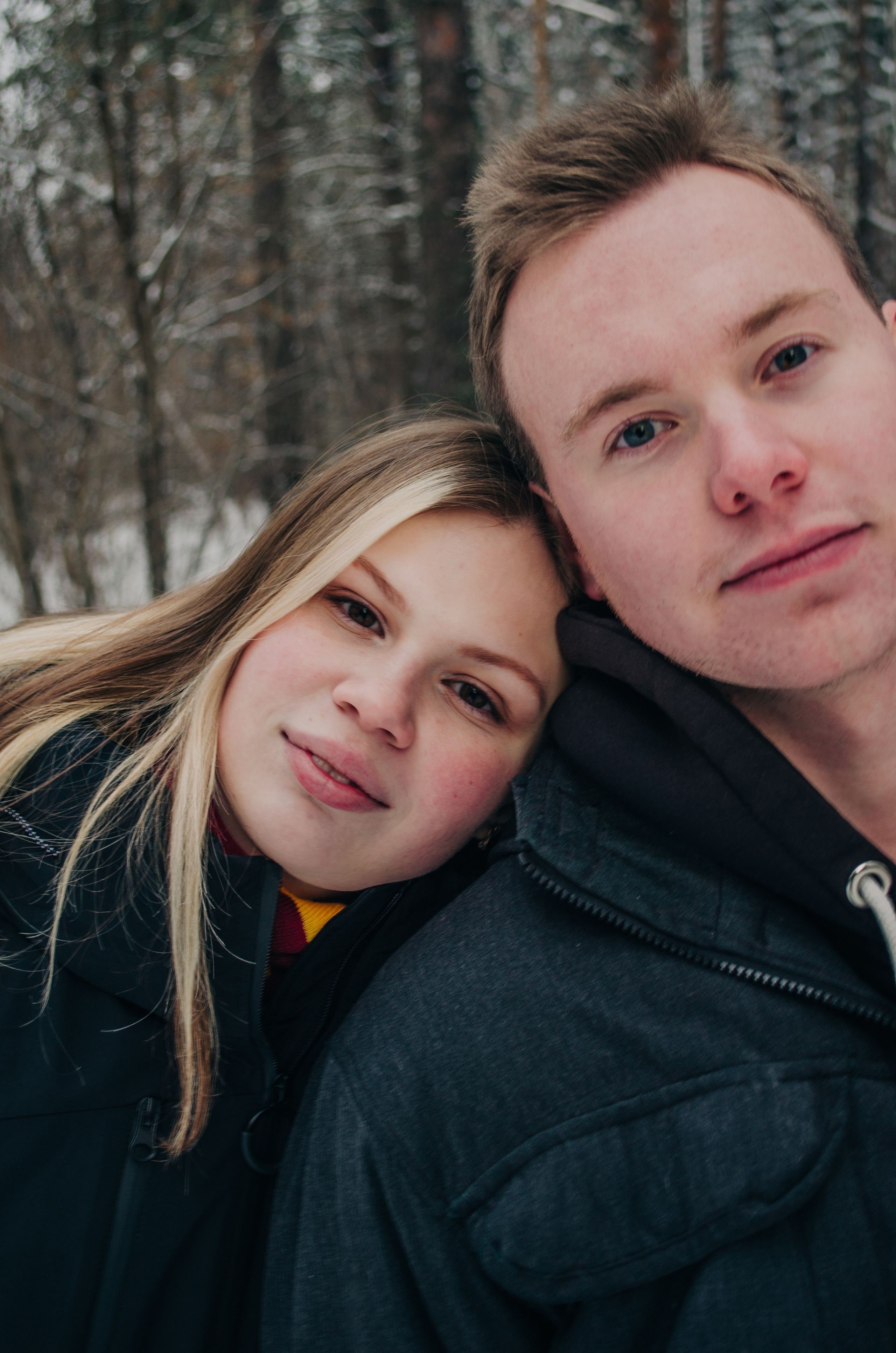 Зимняя история любви в стиле фильма «Гарри Поттер». Денисова Аля — фотограф для парных съемок и индивидуальных историй в Барнауле