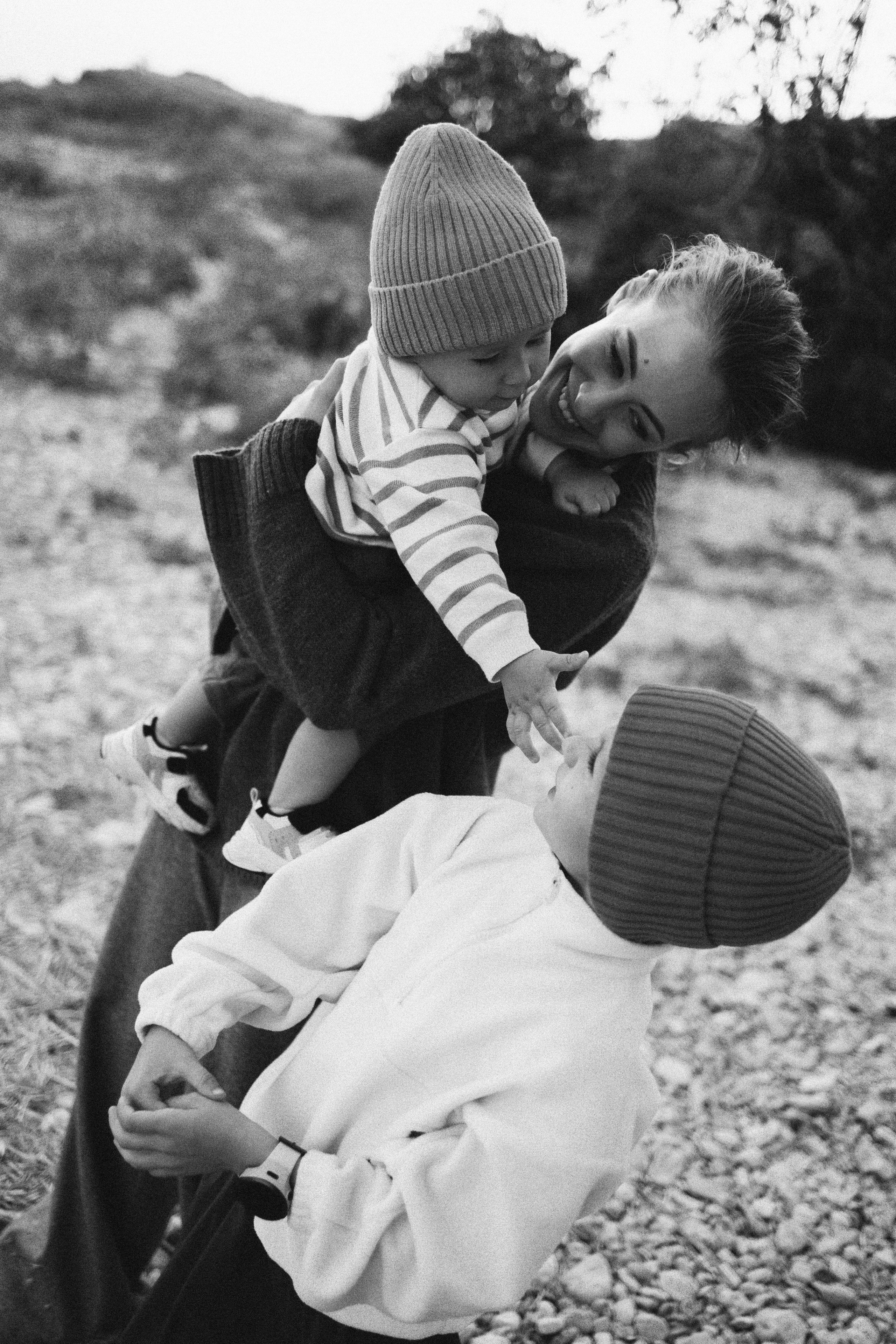 Семейная история, закат в Мержаново. Семейный и детский фотограф, таганрог, ростов-на-дону