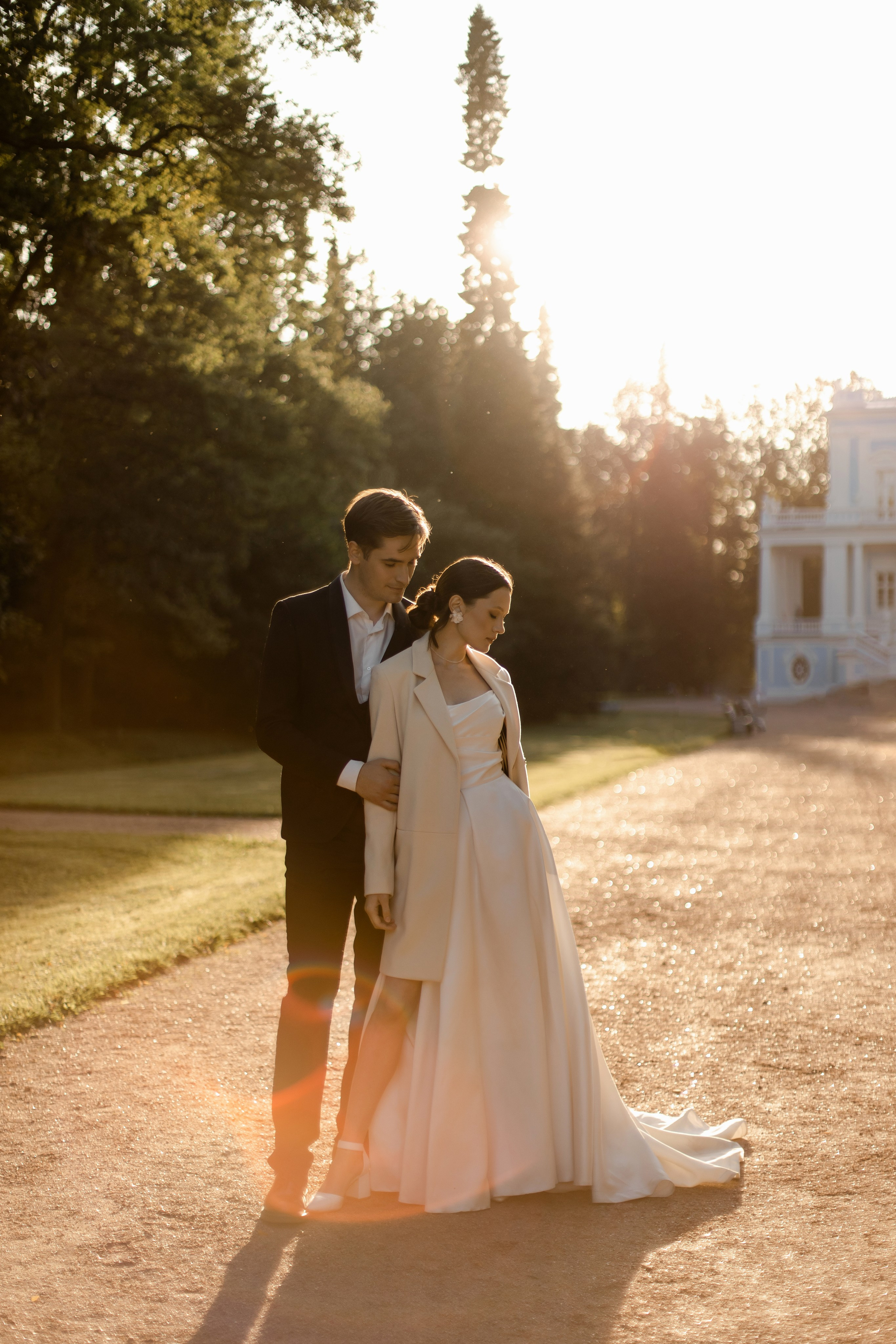Свадебная прогулка в Ораниенбауме. Свадебный и портретный фотограф в Миассе Филиппенко Дарья