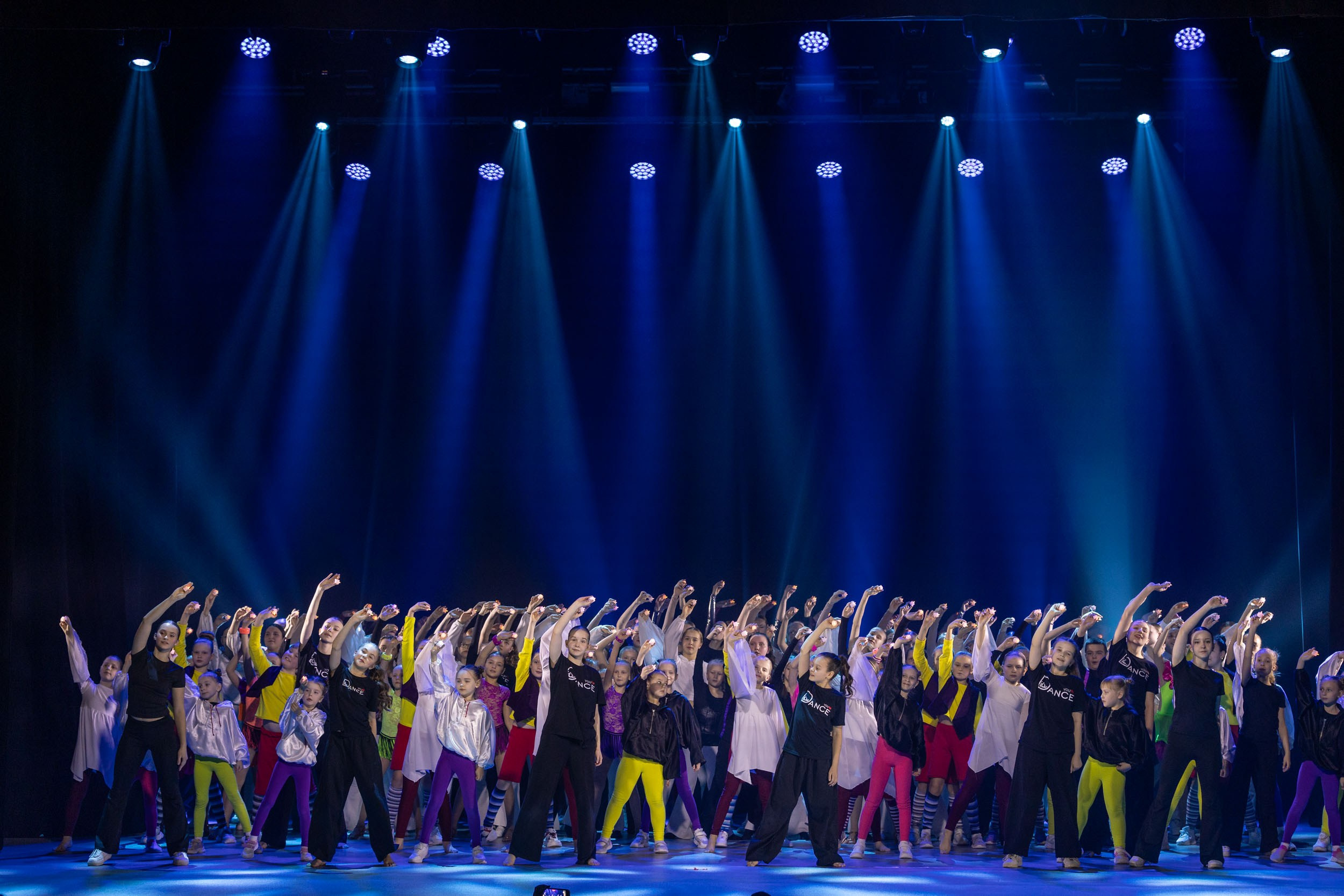 Съемка концерта в Вологде. «Новогодний диско Dance»
