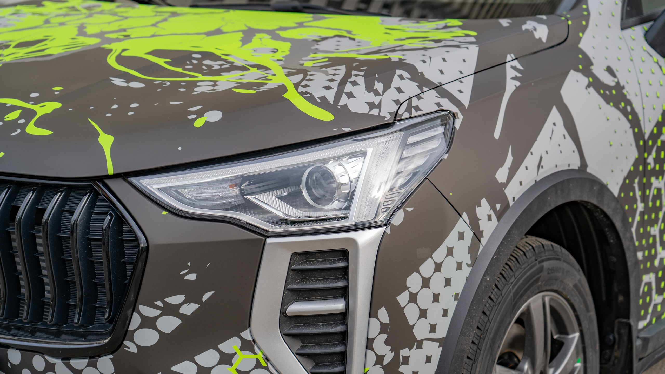 Винилография на Haval Jolion. Студия дизайна и оклейки авто Barmaley Design