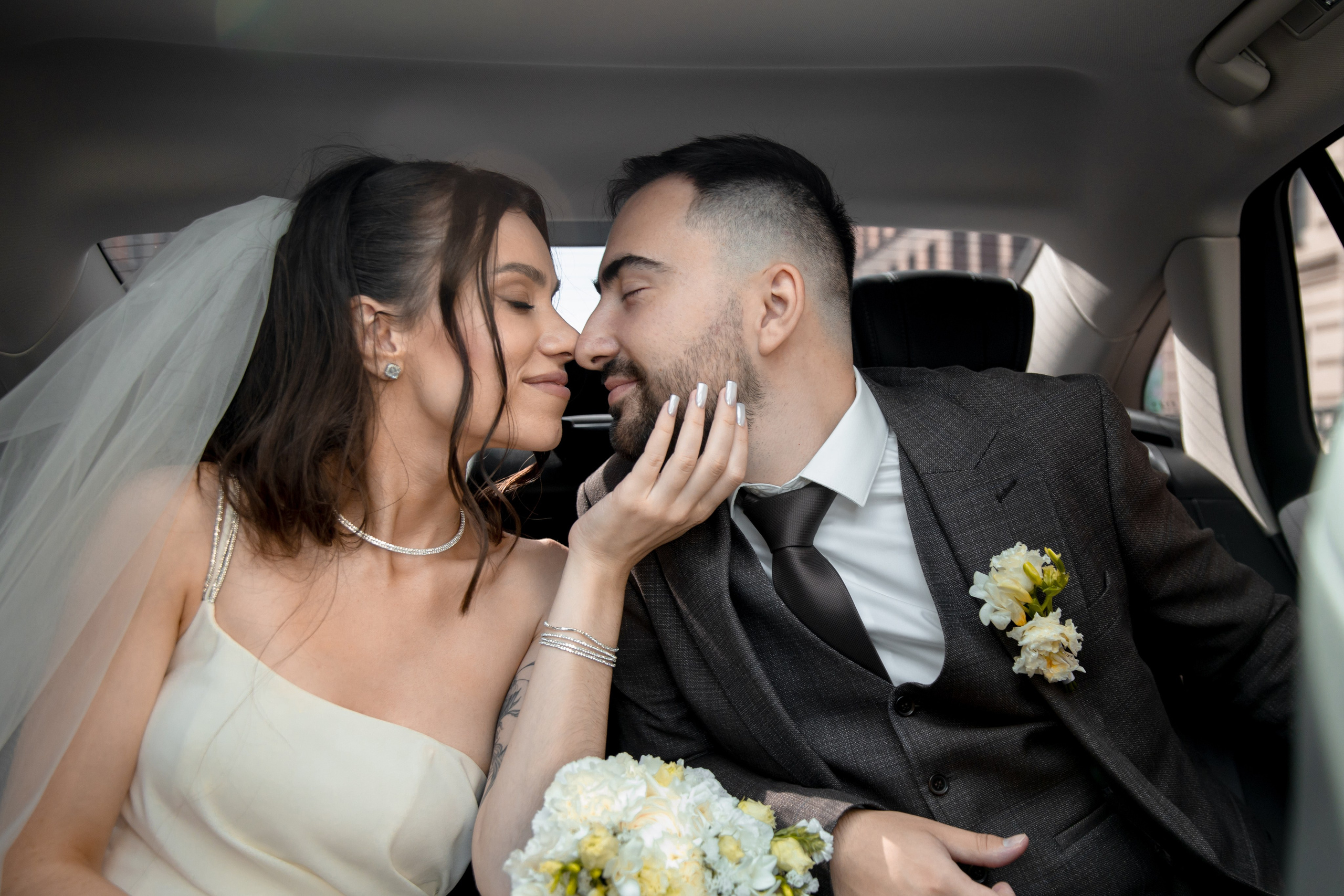 Анна и Александр / Прогулка + ЗАГС. Свадебный и семейный фотограф в Москве Диана Левченко