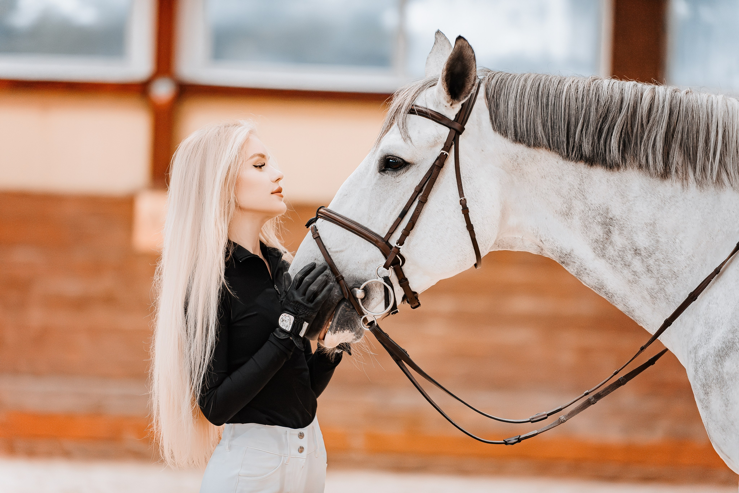 Анастасия и Соперник. Куракина Дарья • Конный фотограф