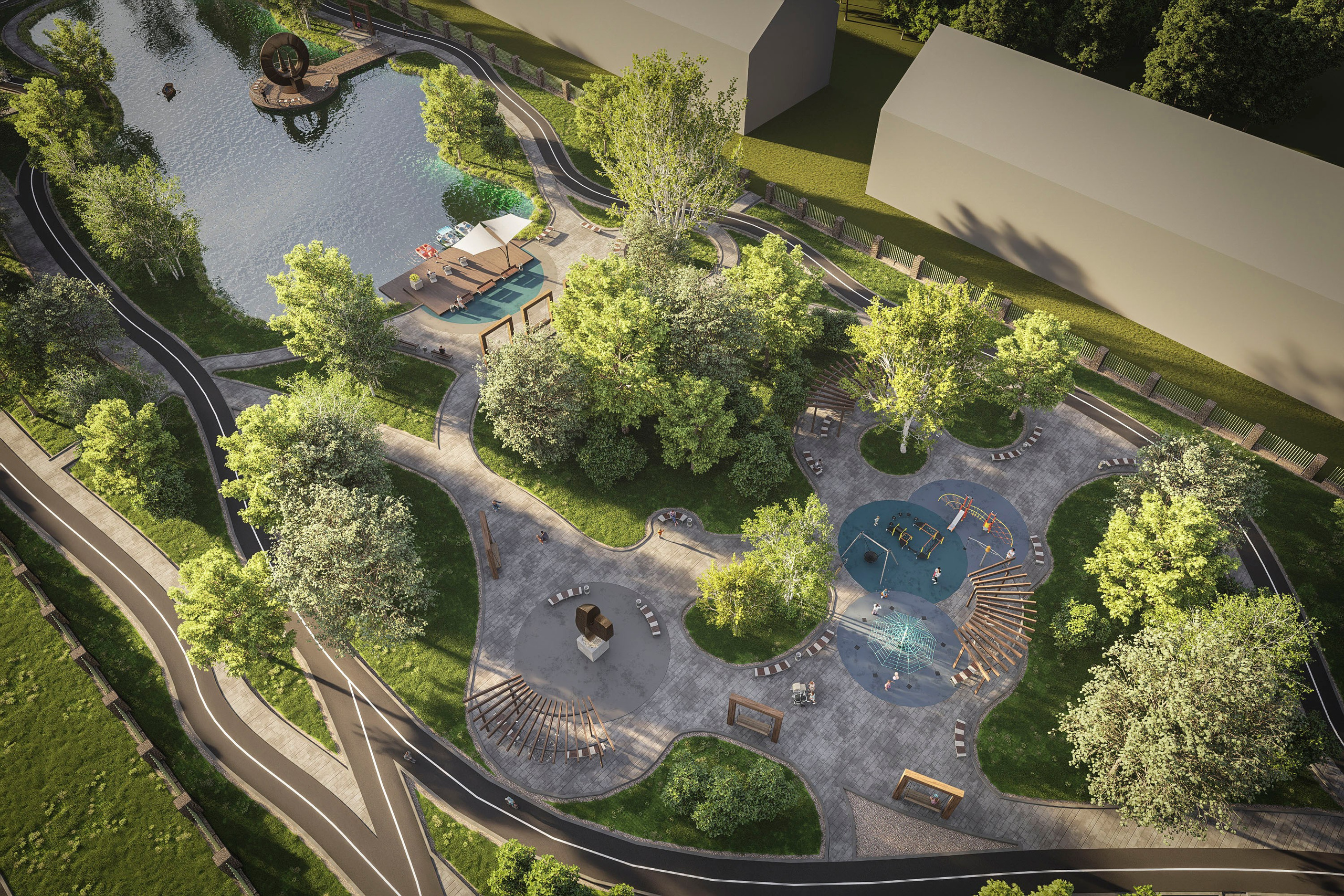 ИЖС Сквер. Архитектурно-дизайнерское бюро ROOMS