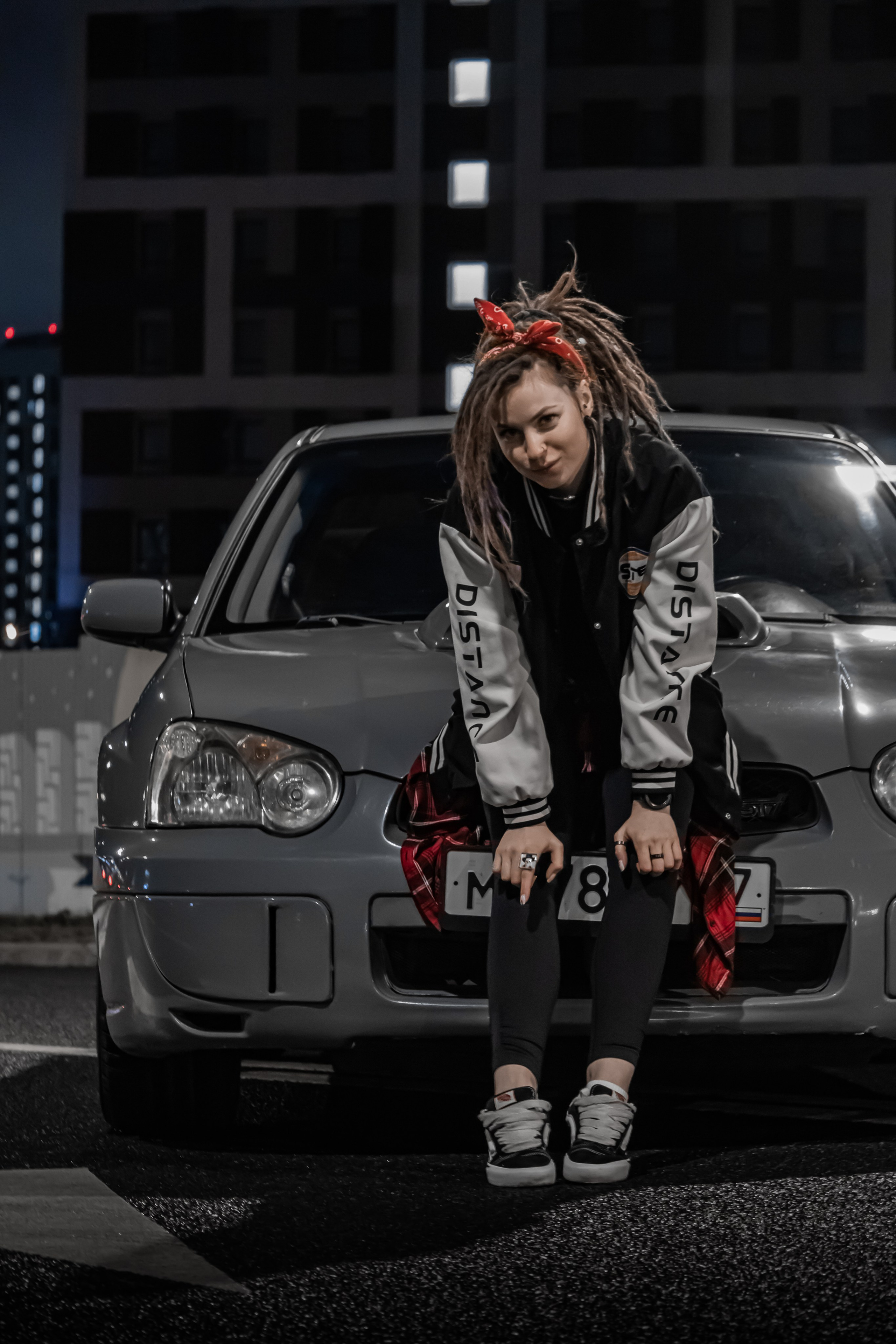 Тандем Драйва: фотосессия вас и вашего автомобиля. Валерия и Subaru. Ирина Санрайз — Автомобильный фотограф в Москве