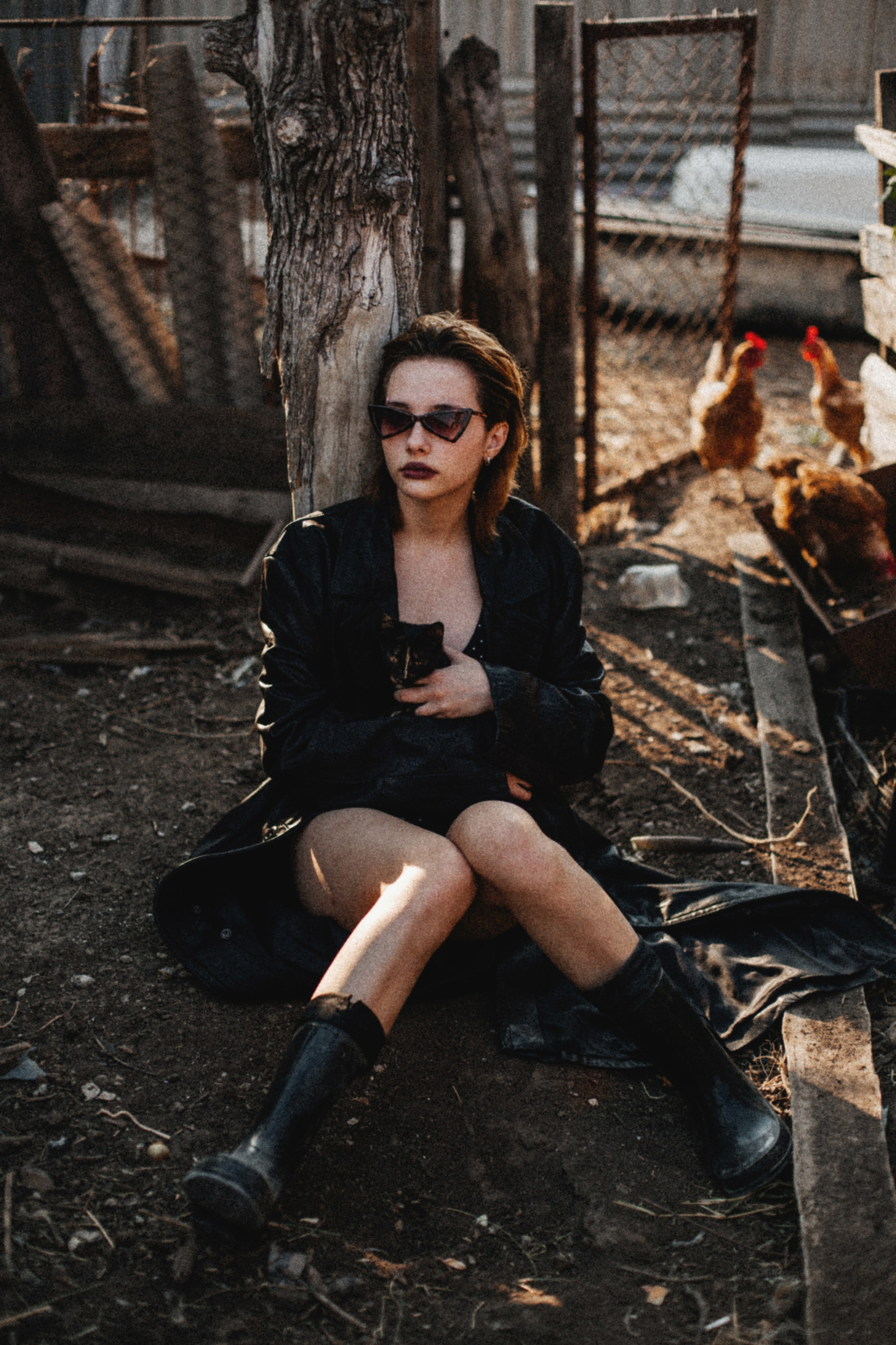 Однажды в курятнике. Семейный и свадебный фотограф в Саратове Катерина Оленская