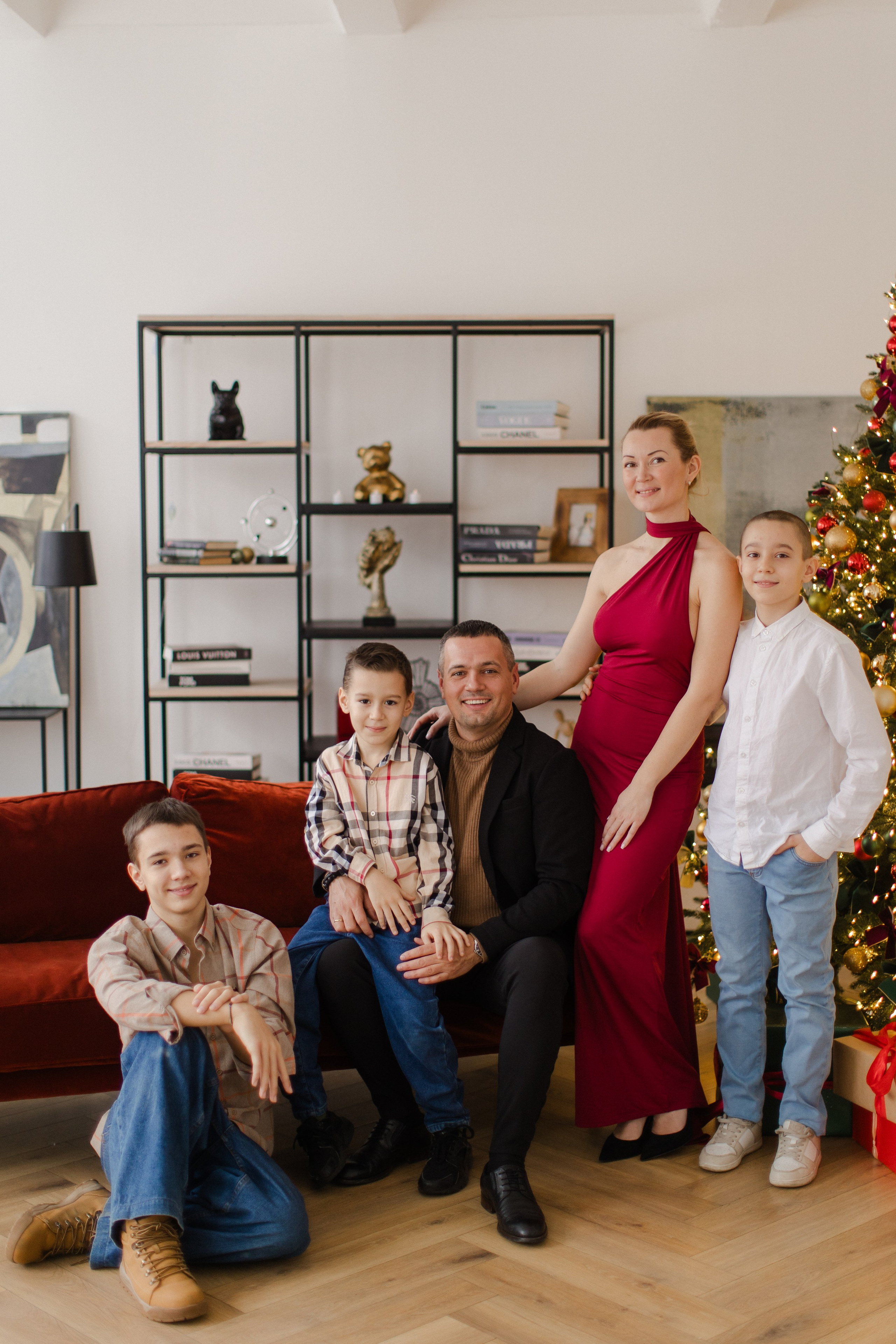 Эдик Карина и дети. Семейный и детский фотограф в Москве Кузьмина Мария