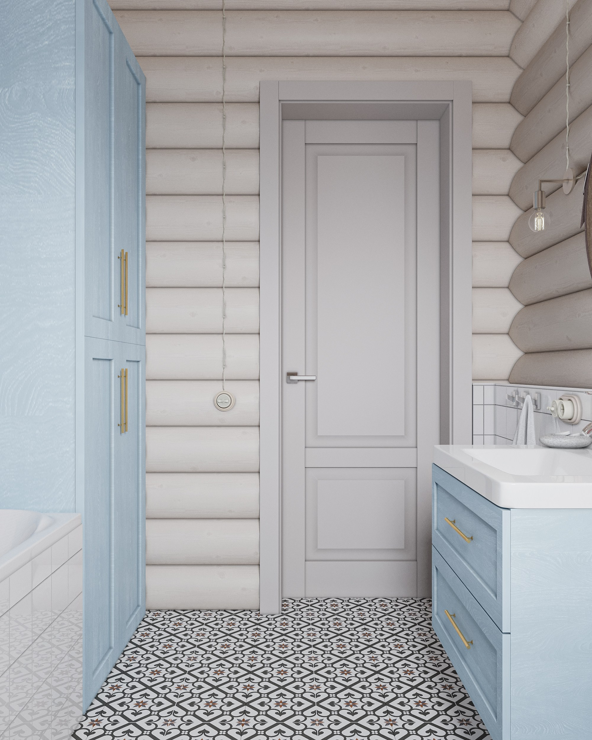 Дом из бревна