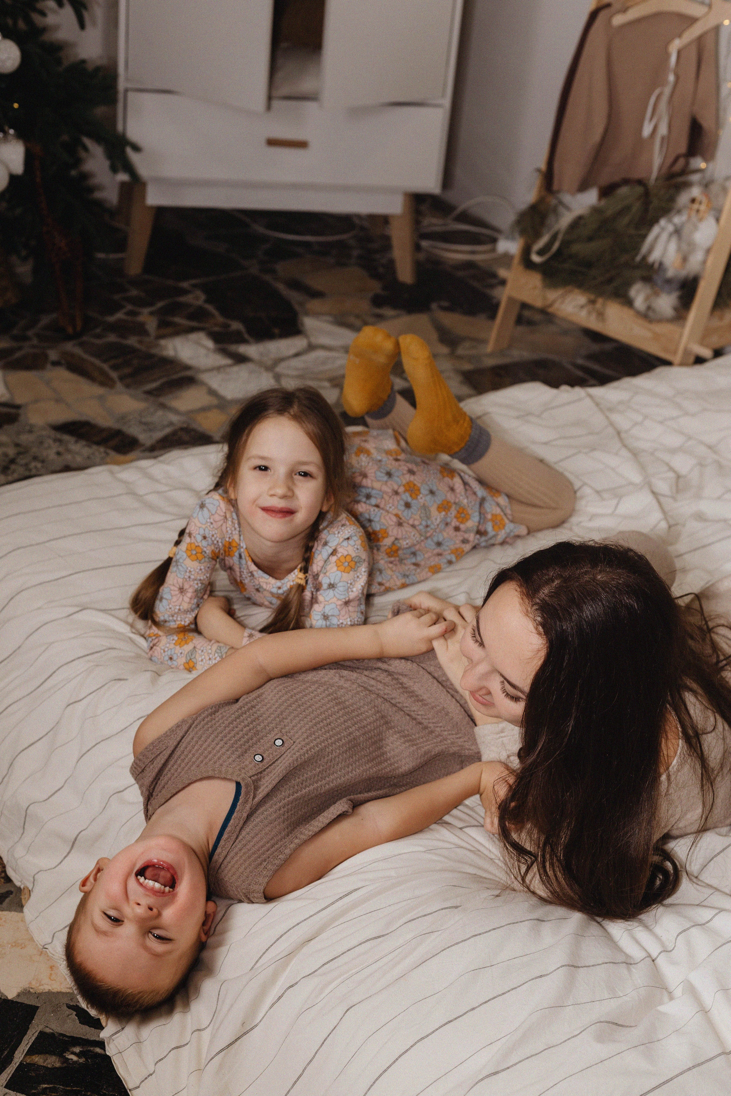 Предновогодние чудеса. Антонина, Саша и Никита. Фотограф в Ростове-на-Дону и Краснодаре Елизавета Киселёва