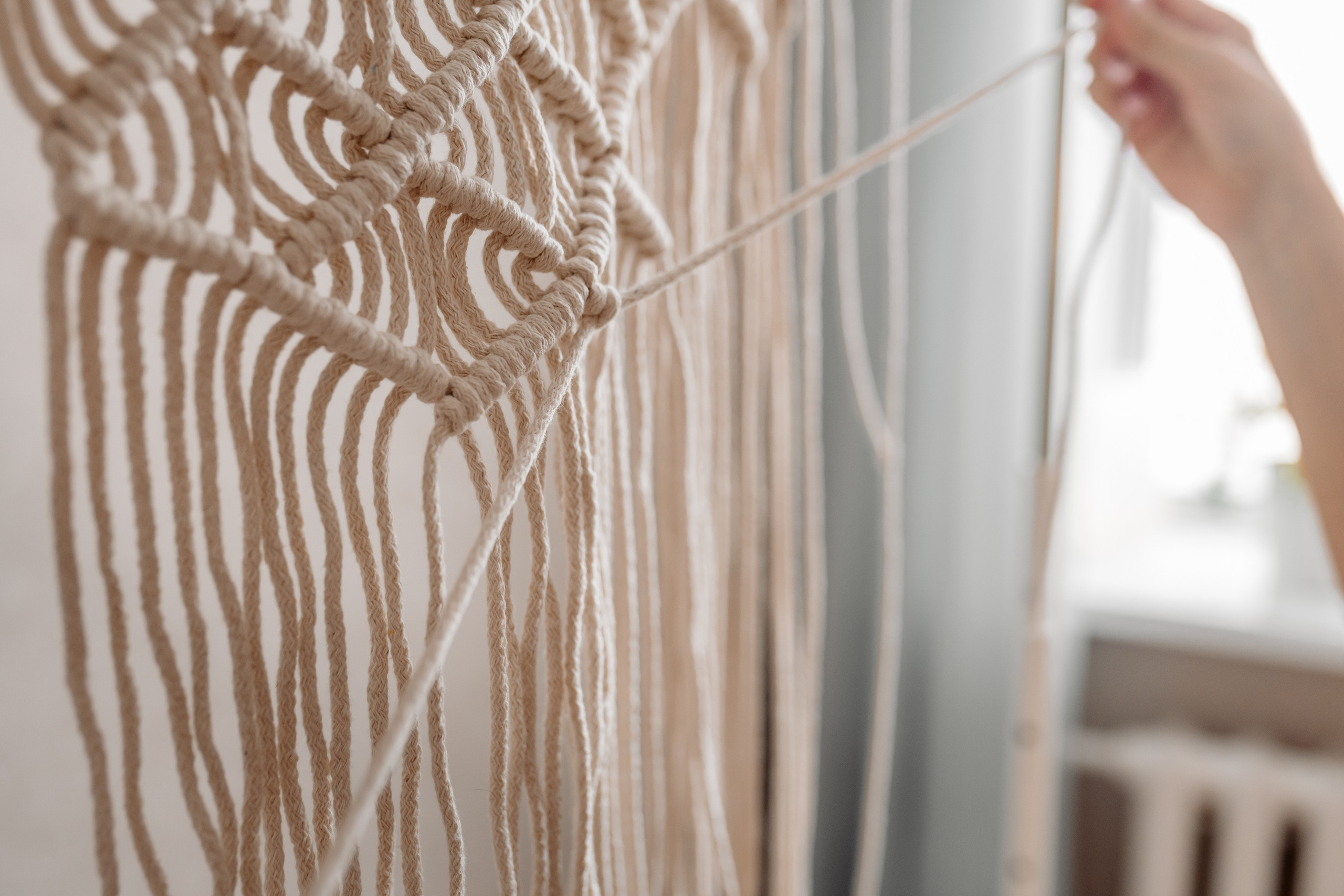 Мастер макраме. Фотограф Мария Стрелкова