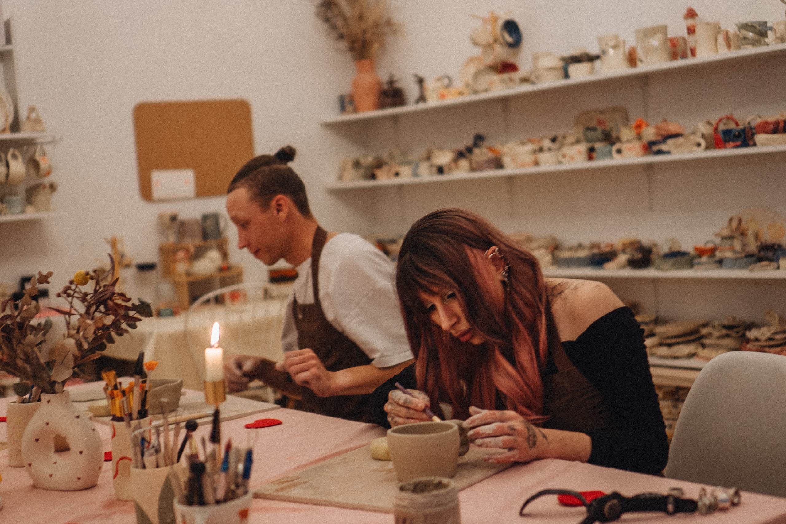 СВИДАНИЕ В ГОНЧАРНОЙ МАСТЕРСКОЙ. Профессиональный фотограф, Санкт-Петербург — Виктория Богомолова