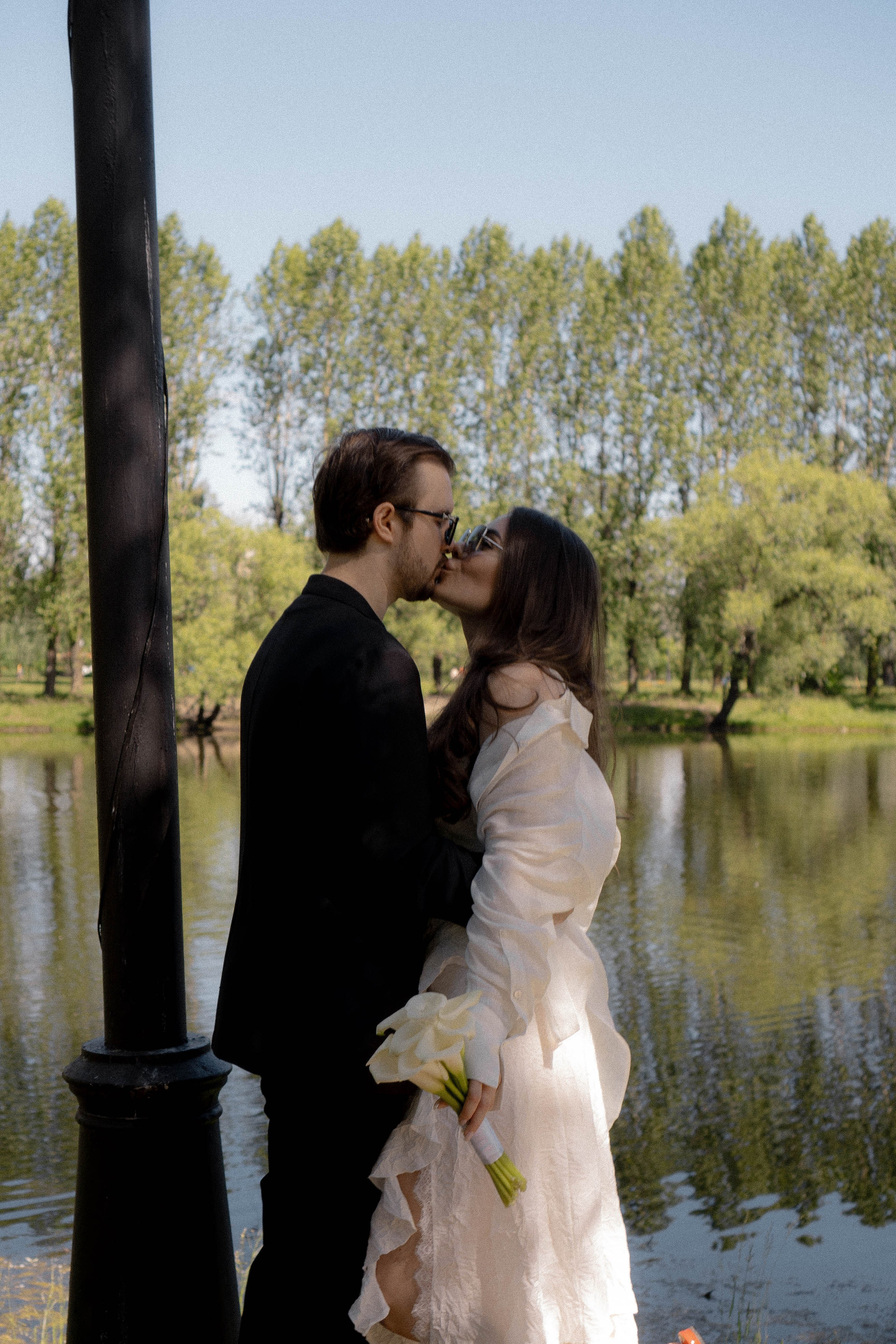 СВАДЕБНАЯ СЬЕМКА В ПАРКЕ ПОБЕДЫ И ПРОГУЛКА ПО МОСКОВСКОМУ ПРОСПЕКТУ. Профессиональный фотограф, Санкт-Петербург — Виктория Богомолова