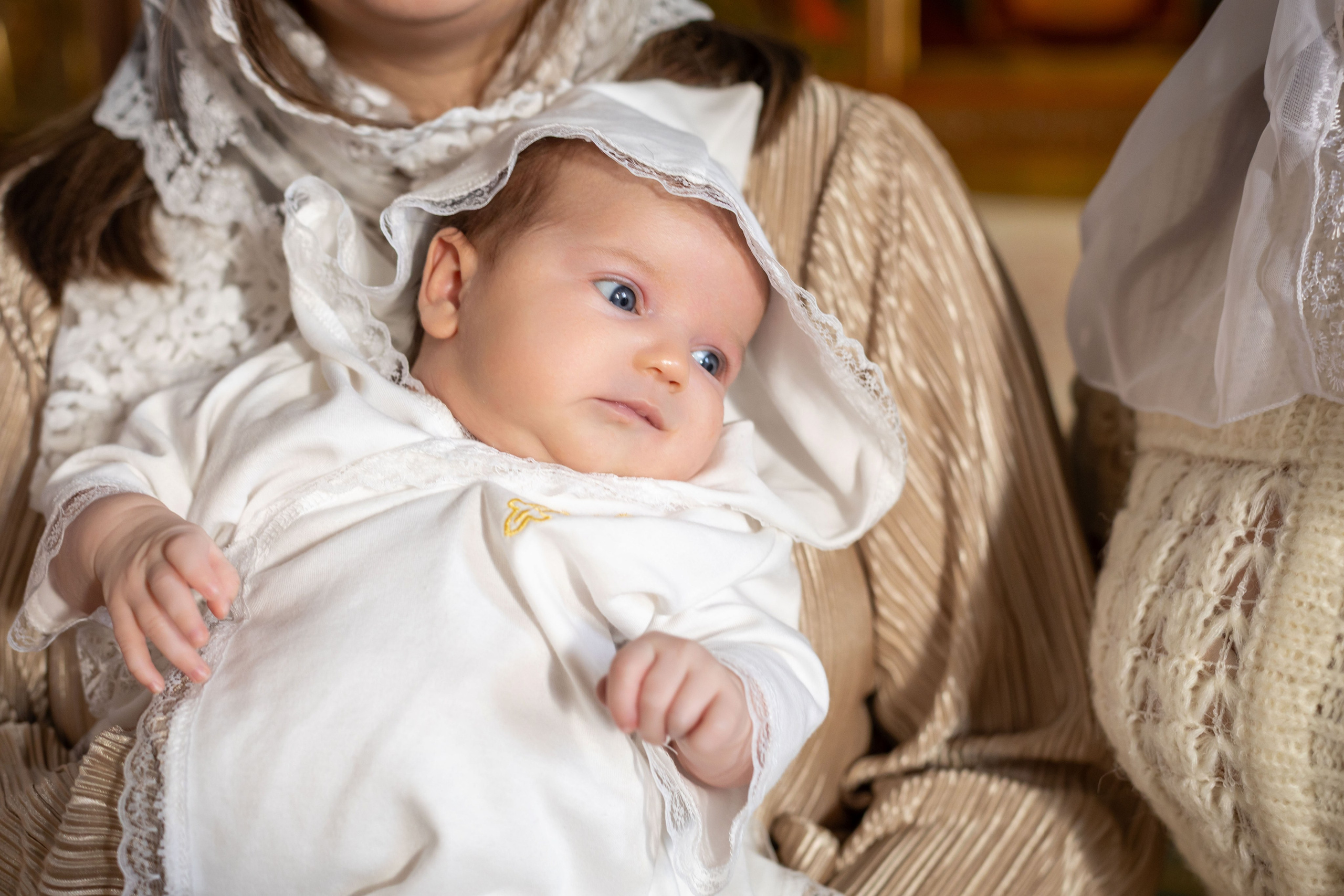 Крещение Милании. Семейный и детский фотограф Анна Петракова