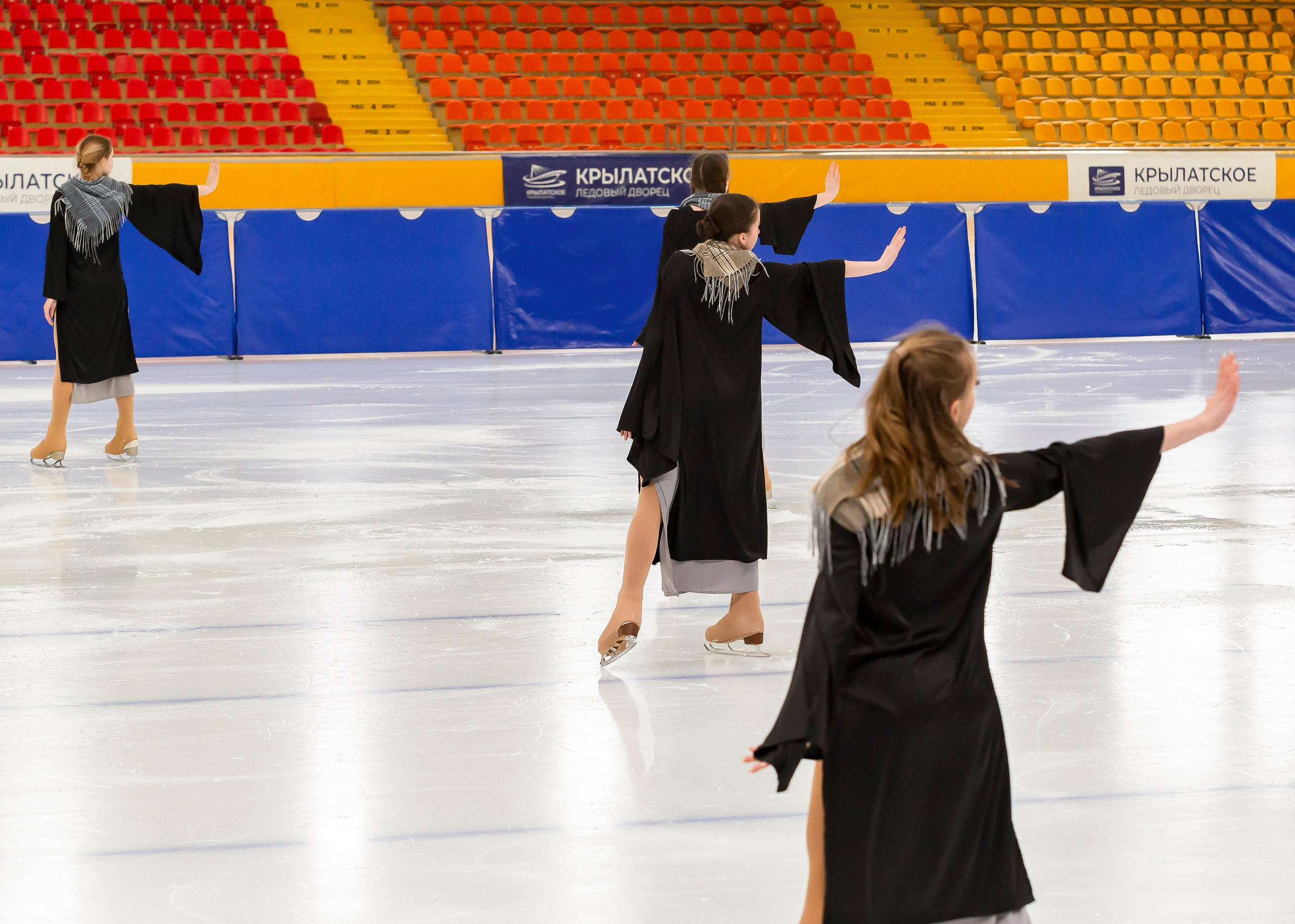 Открытый кубок Московского спорта среди спортивных балетов на льду. Детский театр на льду «АЛЕКО». Репортажный фотограф в Москве