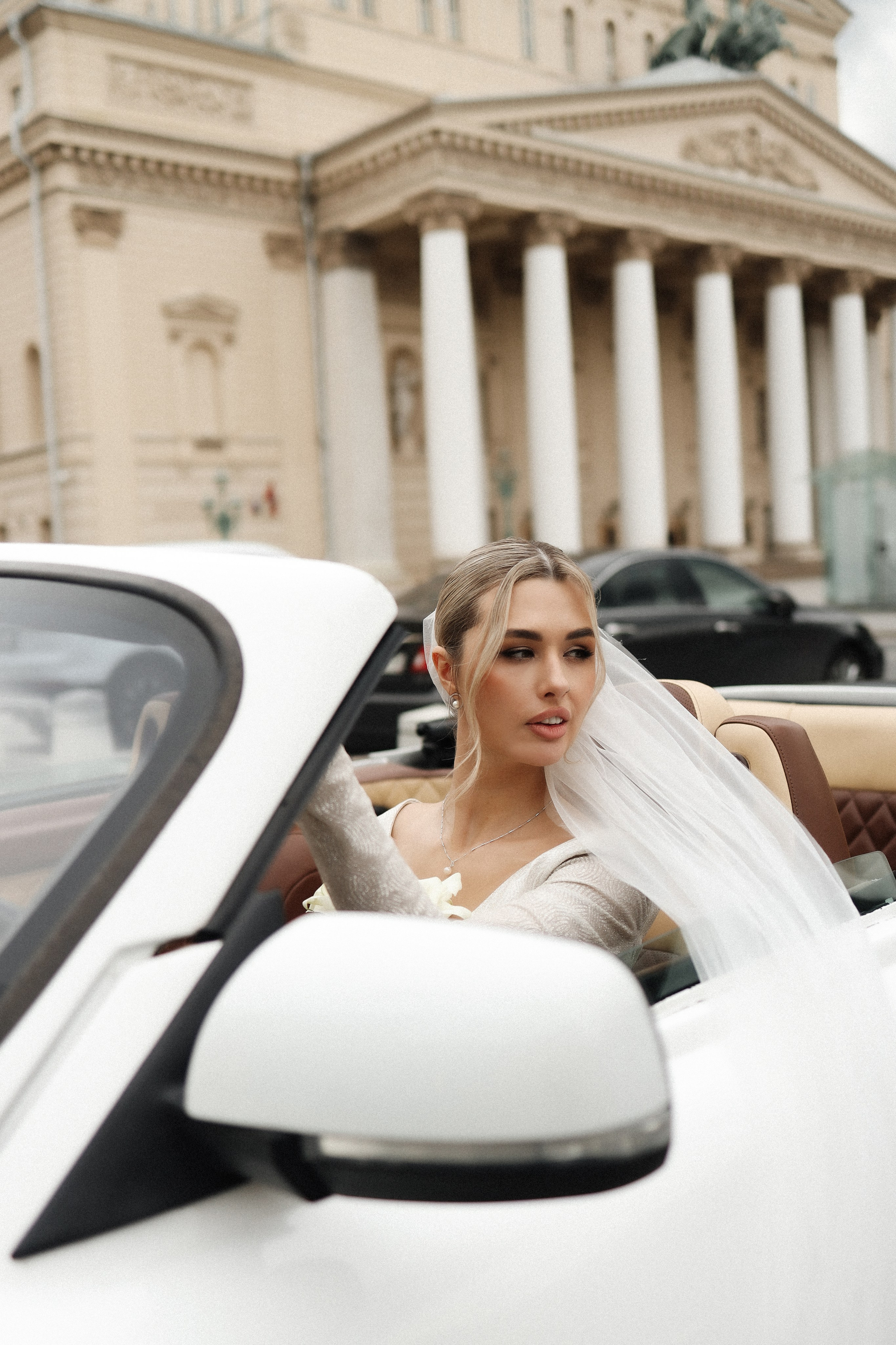 А. + Ю. Грибоедовский ЗАГС, прогулка на кабриолете. Семейный и lovestory фотограф в Москве Светлана Коняхина