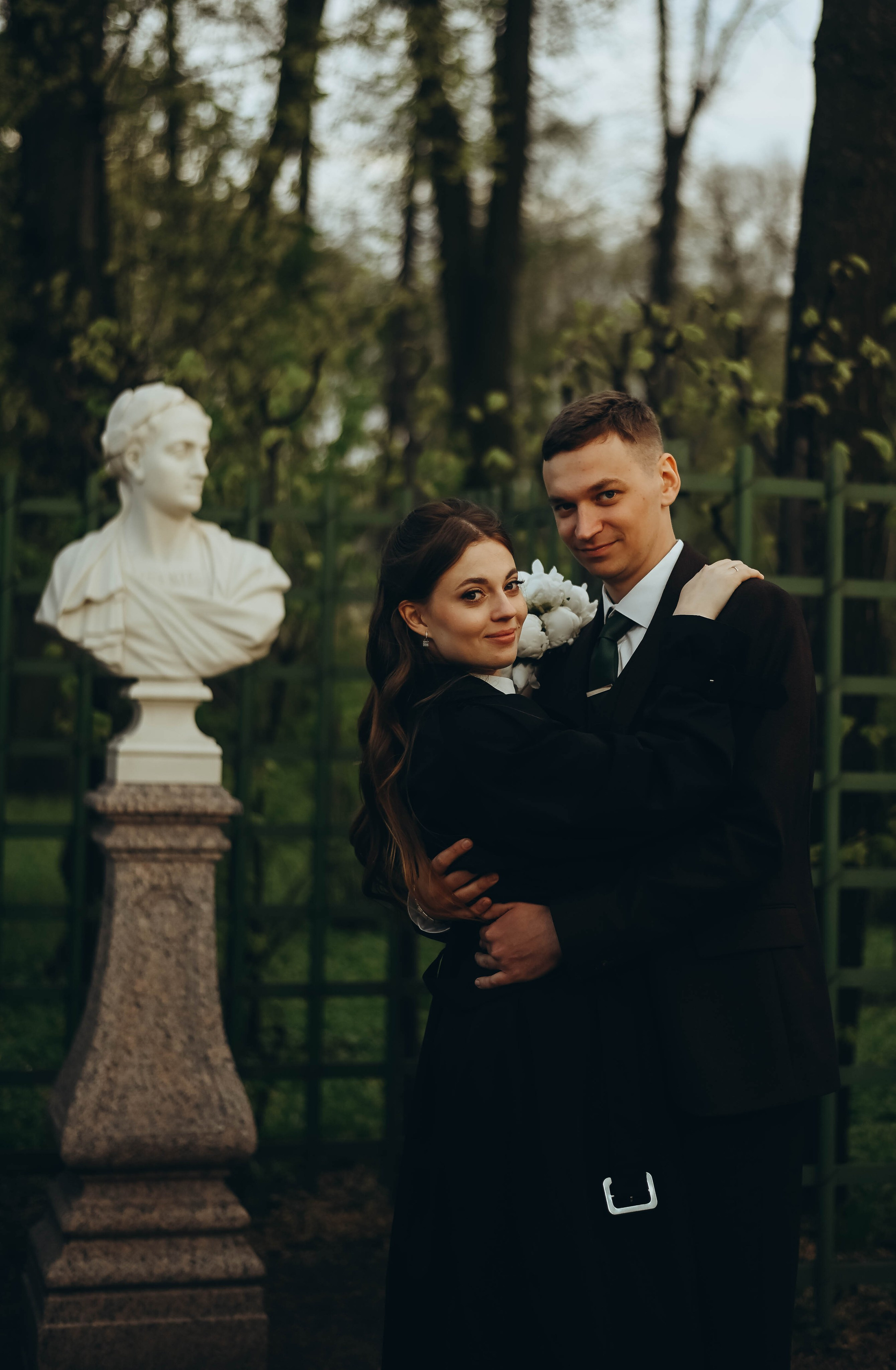 Свадьба в Летнем саду. Дарья и Артем. Семейный и свадебный фотограф в Санкт-Петербурге Яна