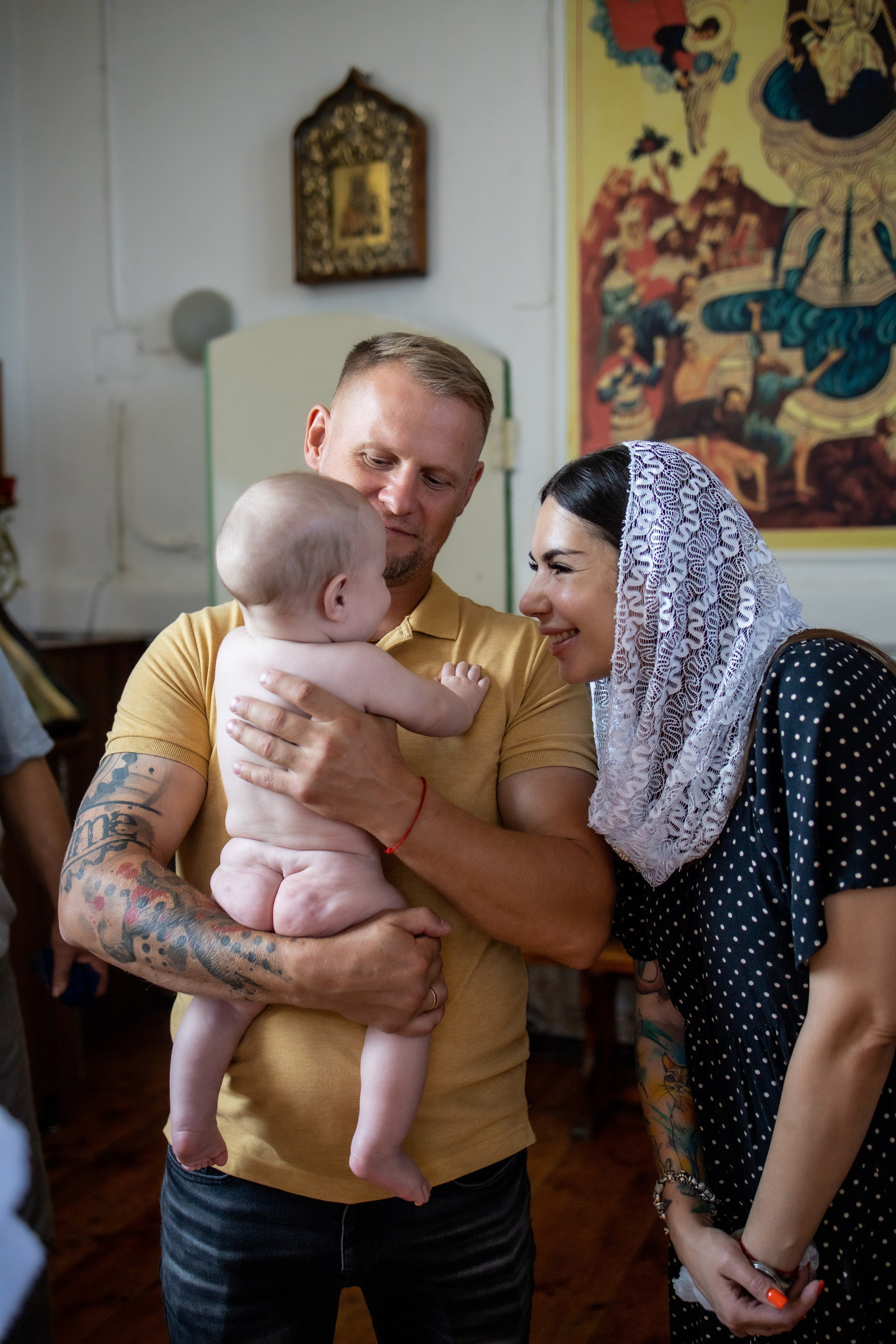 Крещение Вовочки. Фотограф Надежда Лукьянова