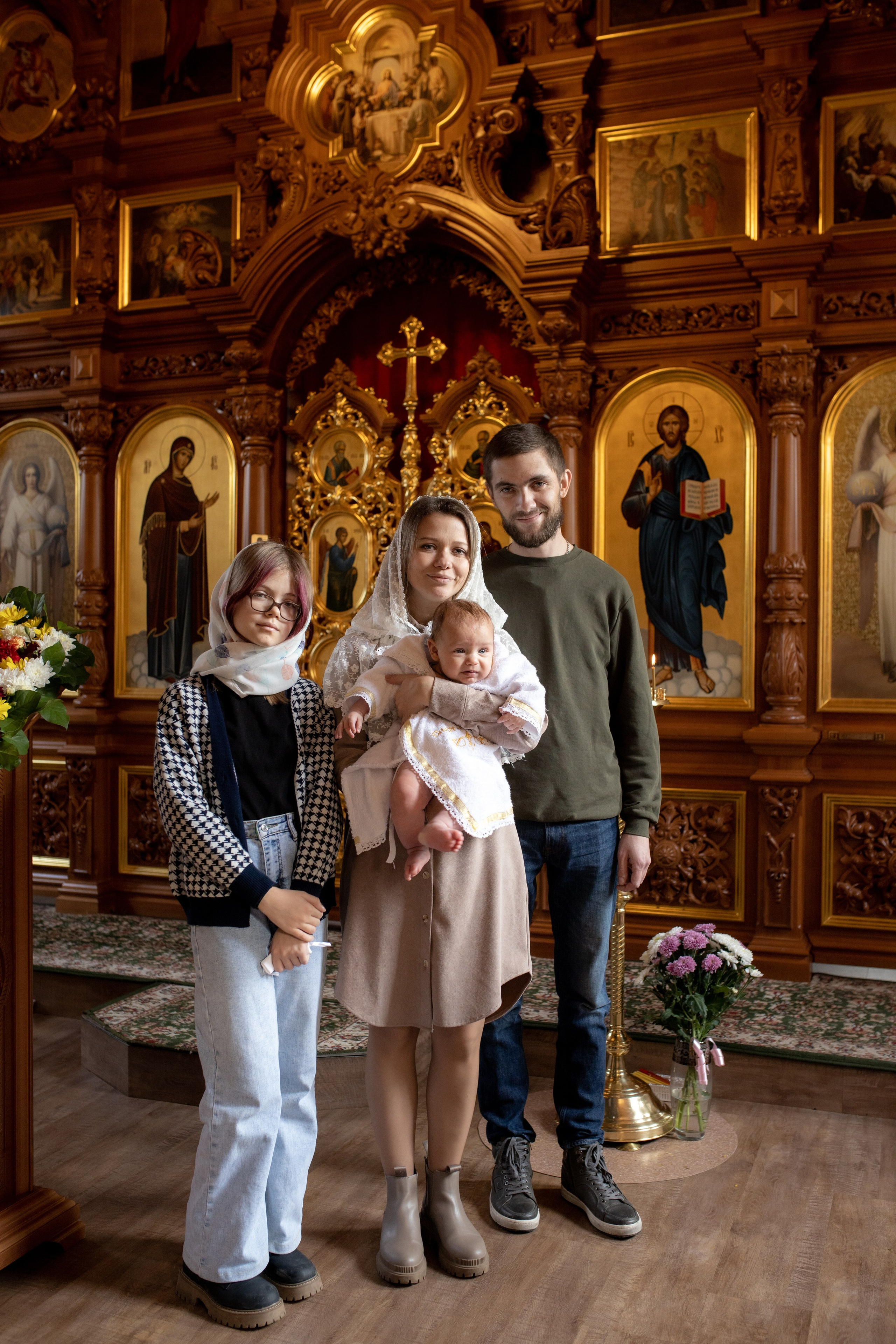Таинство крещения Марка. Фотограф в Железнодорожном и Балашихе