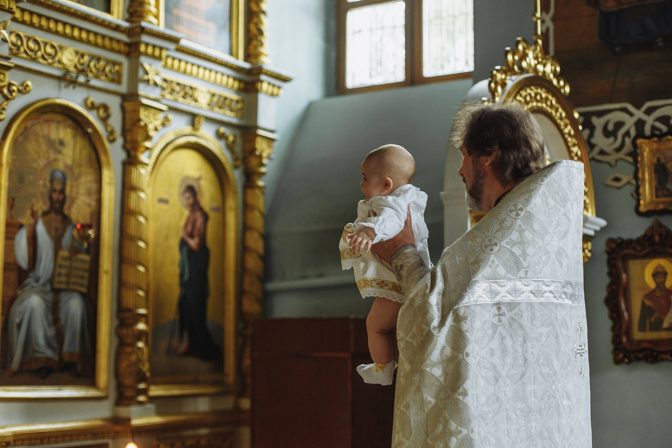 Крещение Софии. Семейный и свадебный фотограф в Саратове Катерина Оленская
