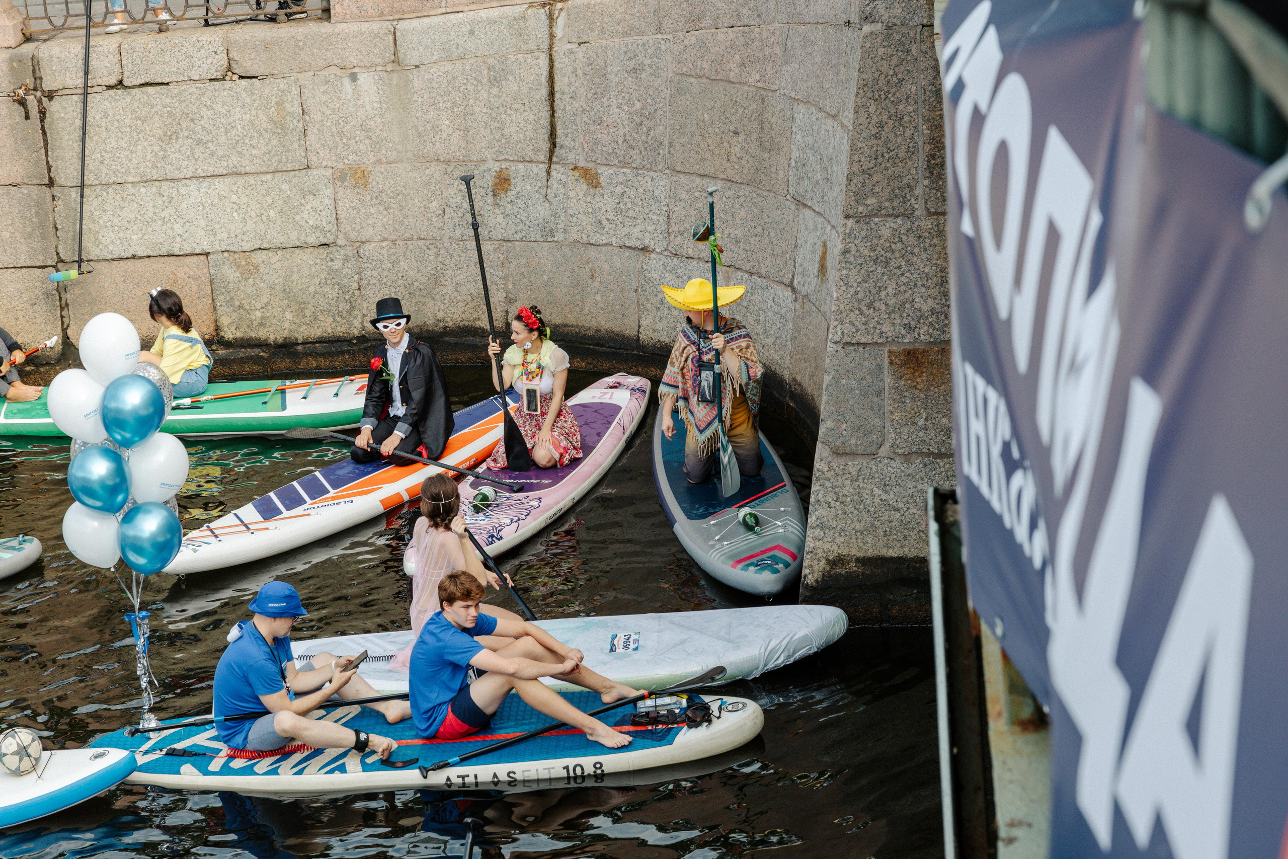 Фонтанка SUP