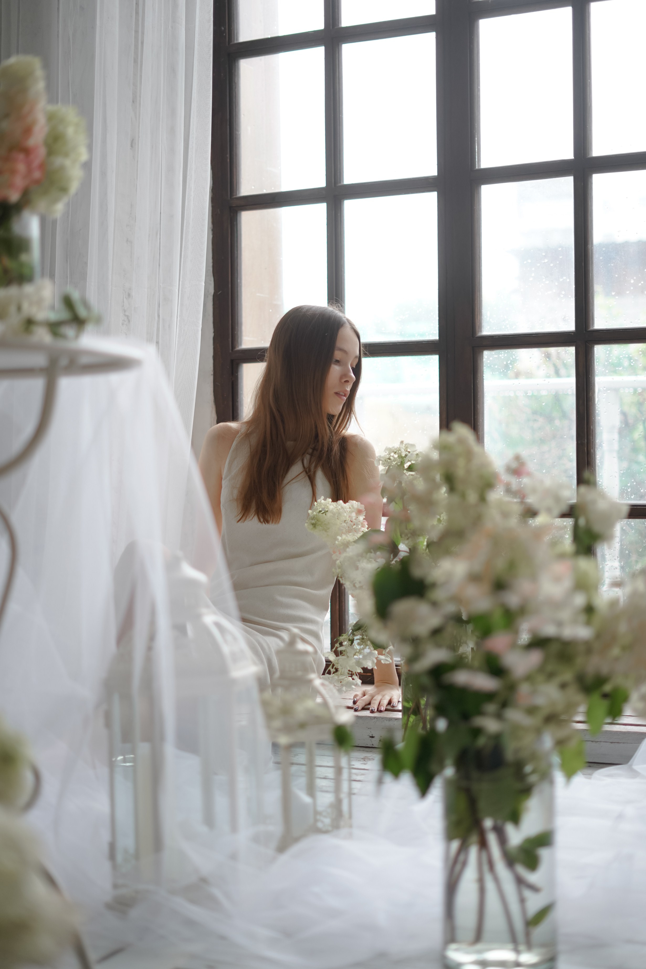 В ароматах гортензий. Фотограф Татьяна Митрофанова