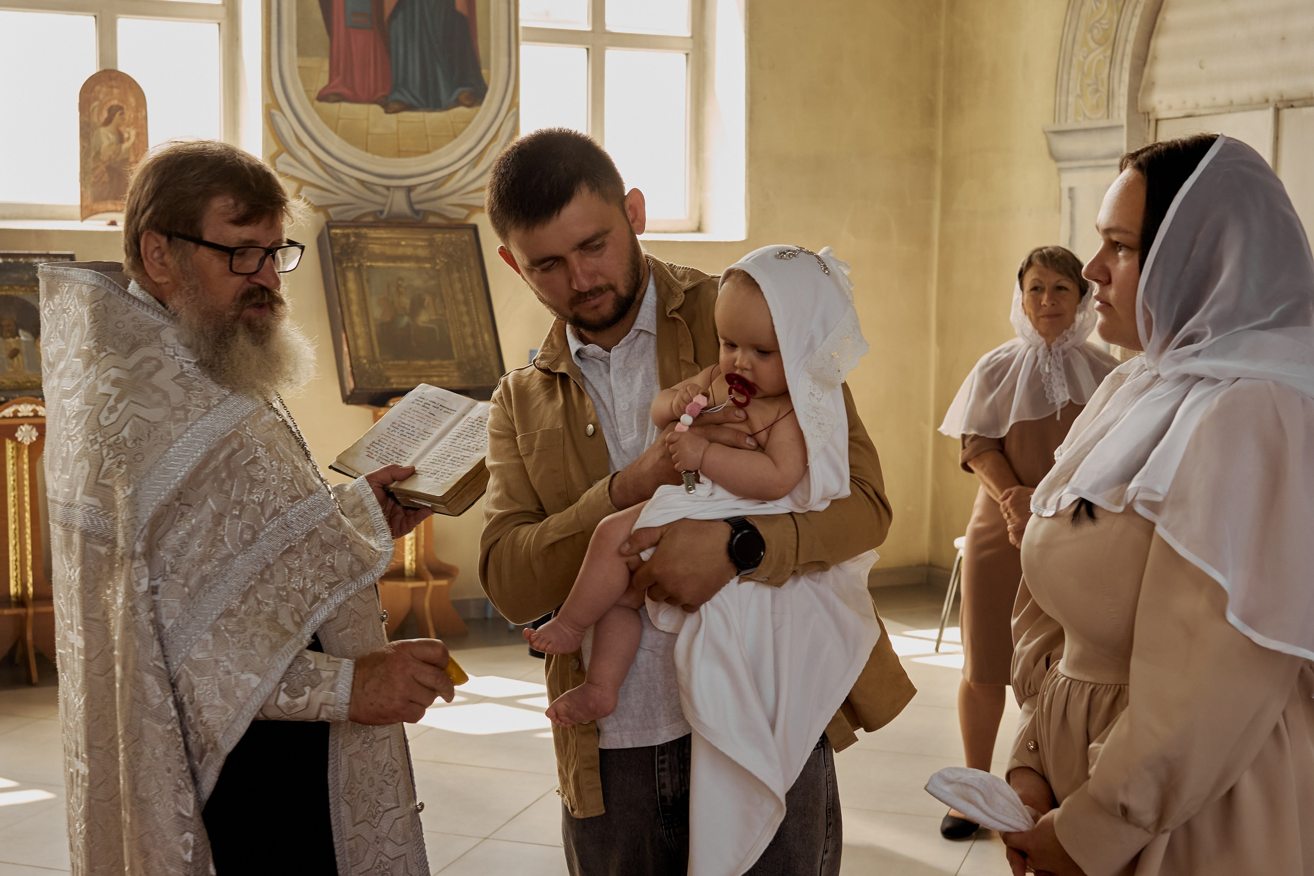 Таинство крещения Пелагеи. MariTaran