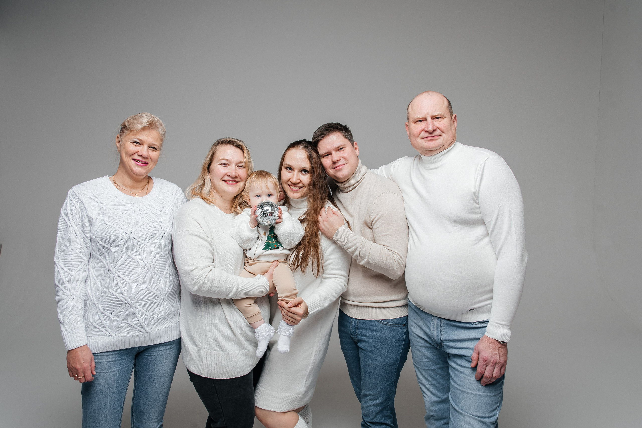 Большая семейная съёмка