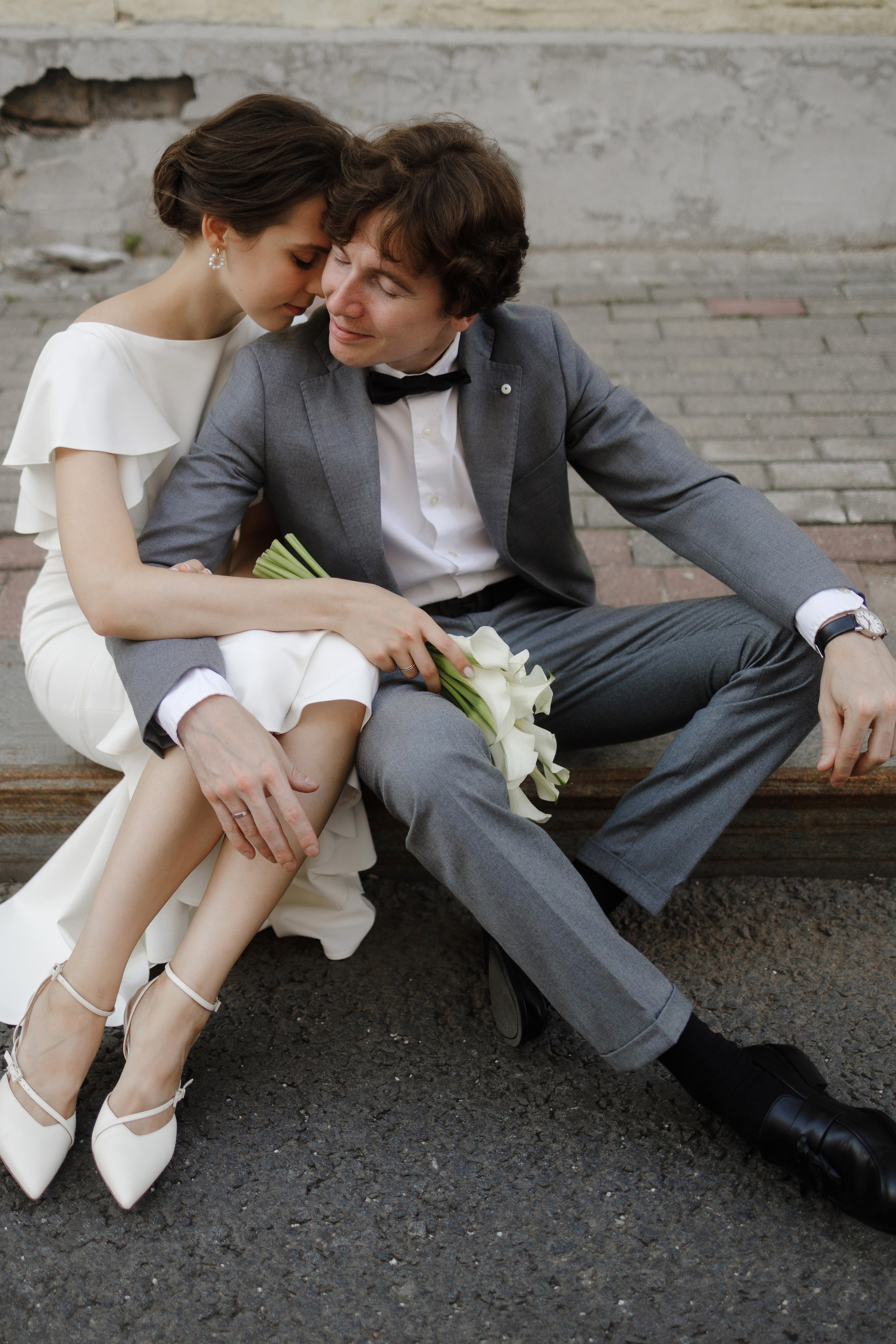 Кирилл и Юлия, роспись и прогулка по улочкам Китай города на закате. Свадебный и портретный фотограф в Москве Кристина Золотова