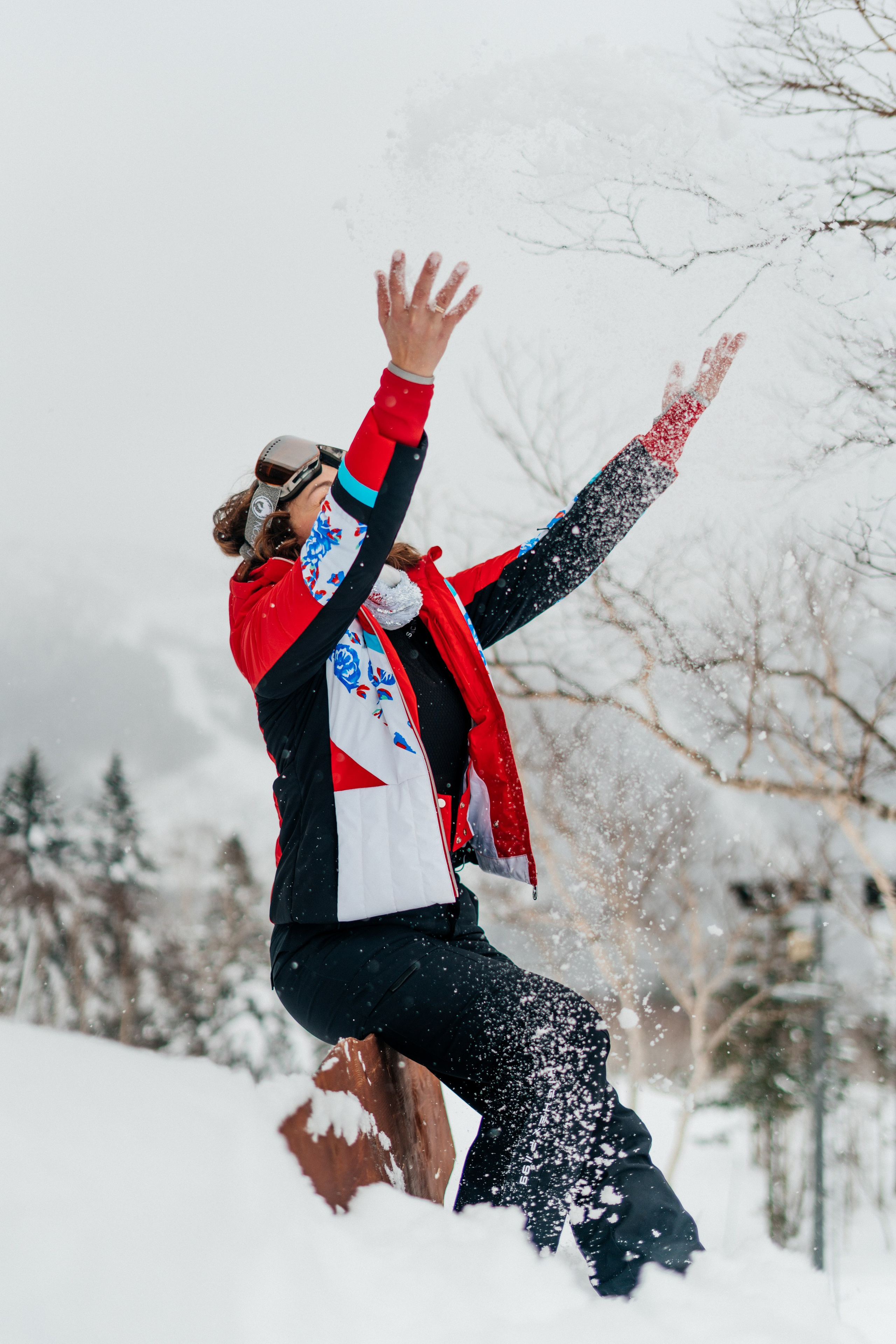 Лыжницы против сноубордисток. Фотограф сахалин