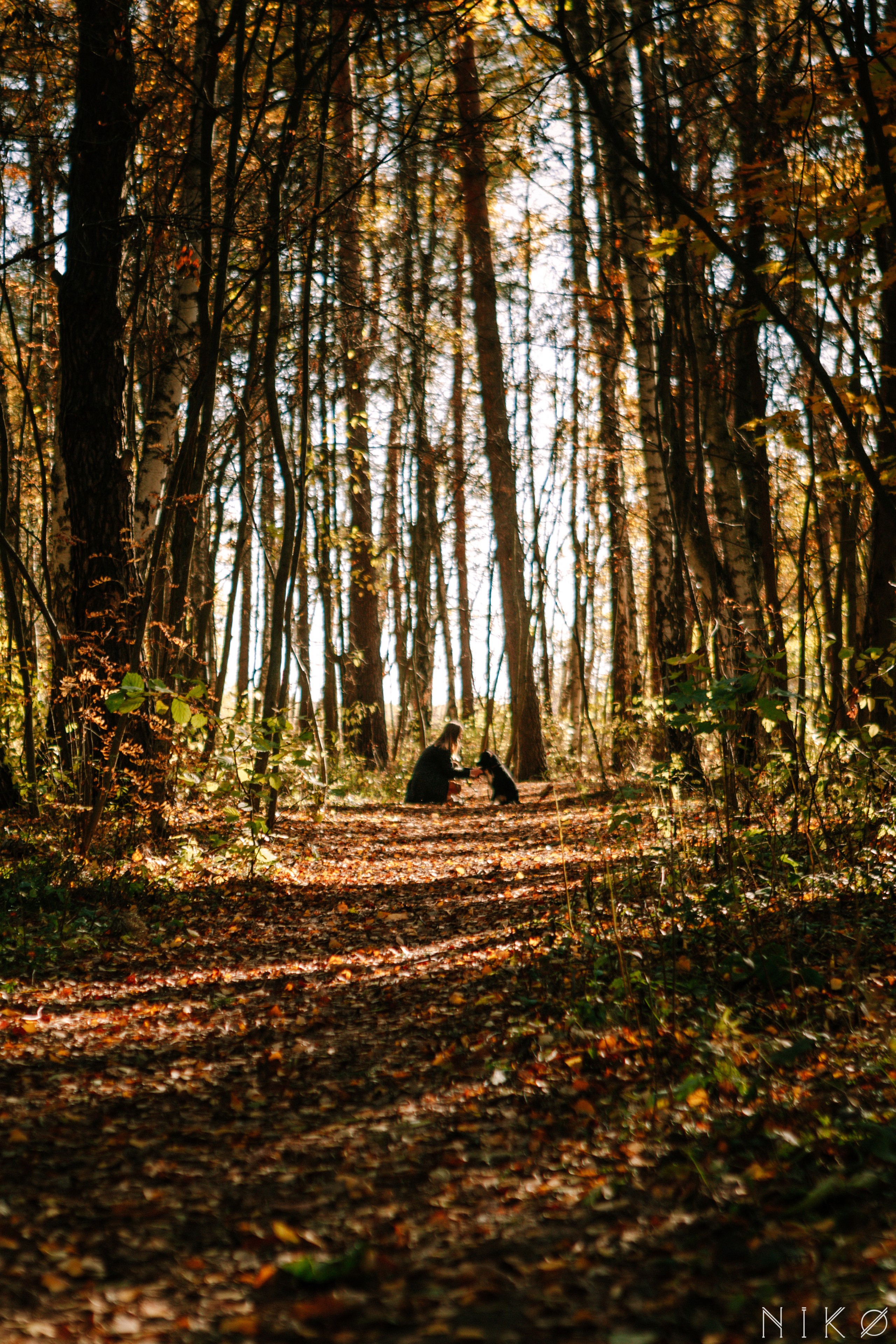 Sasha and Chernysh. Фотограф Николь Фолиянц
