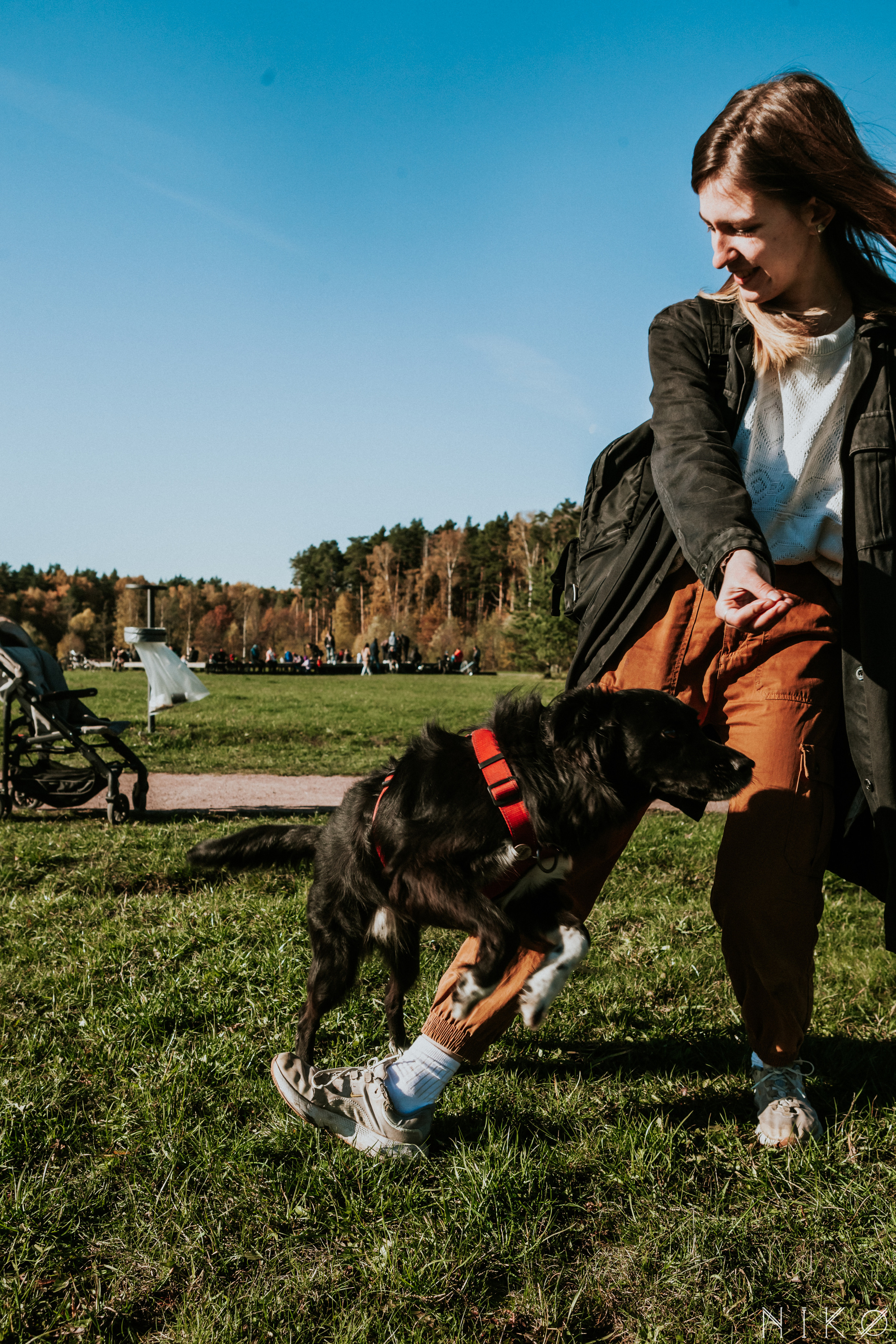 Sasha and Chernysh. Фотограф Николь Фолиянц