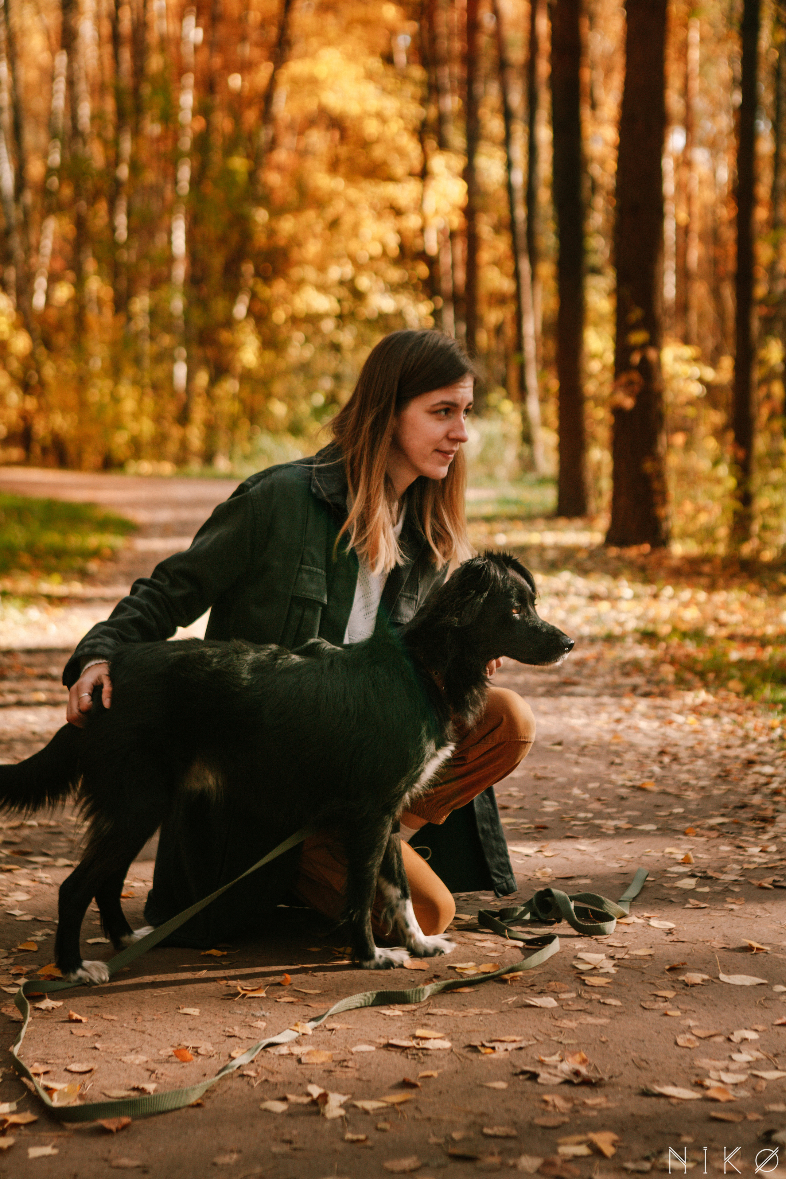 Sasha and Chernysh. Фотограф Николь Фолиянц