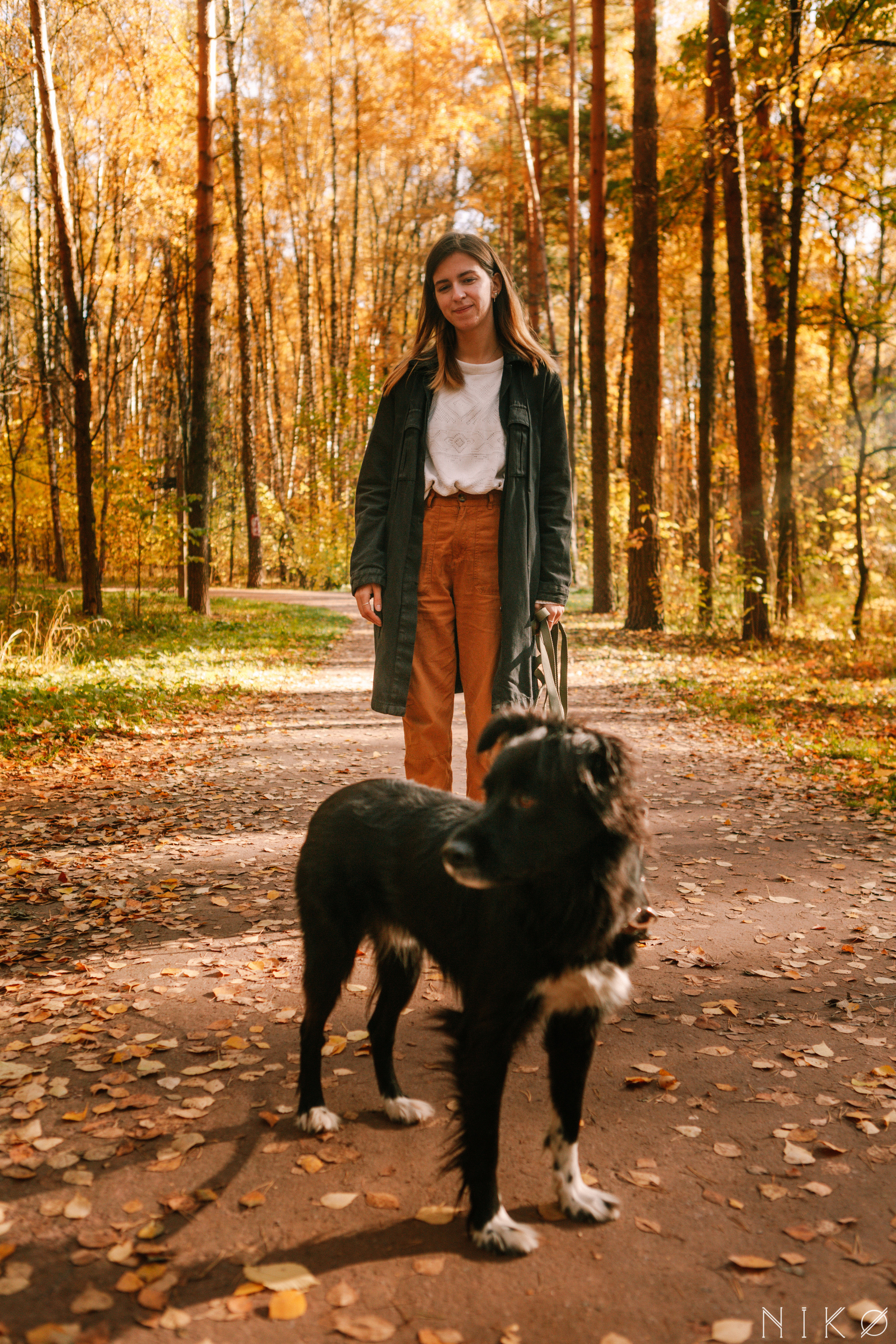 Sasha and Chernysh. Фотограф Николь Фолиянц