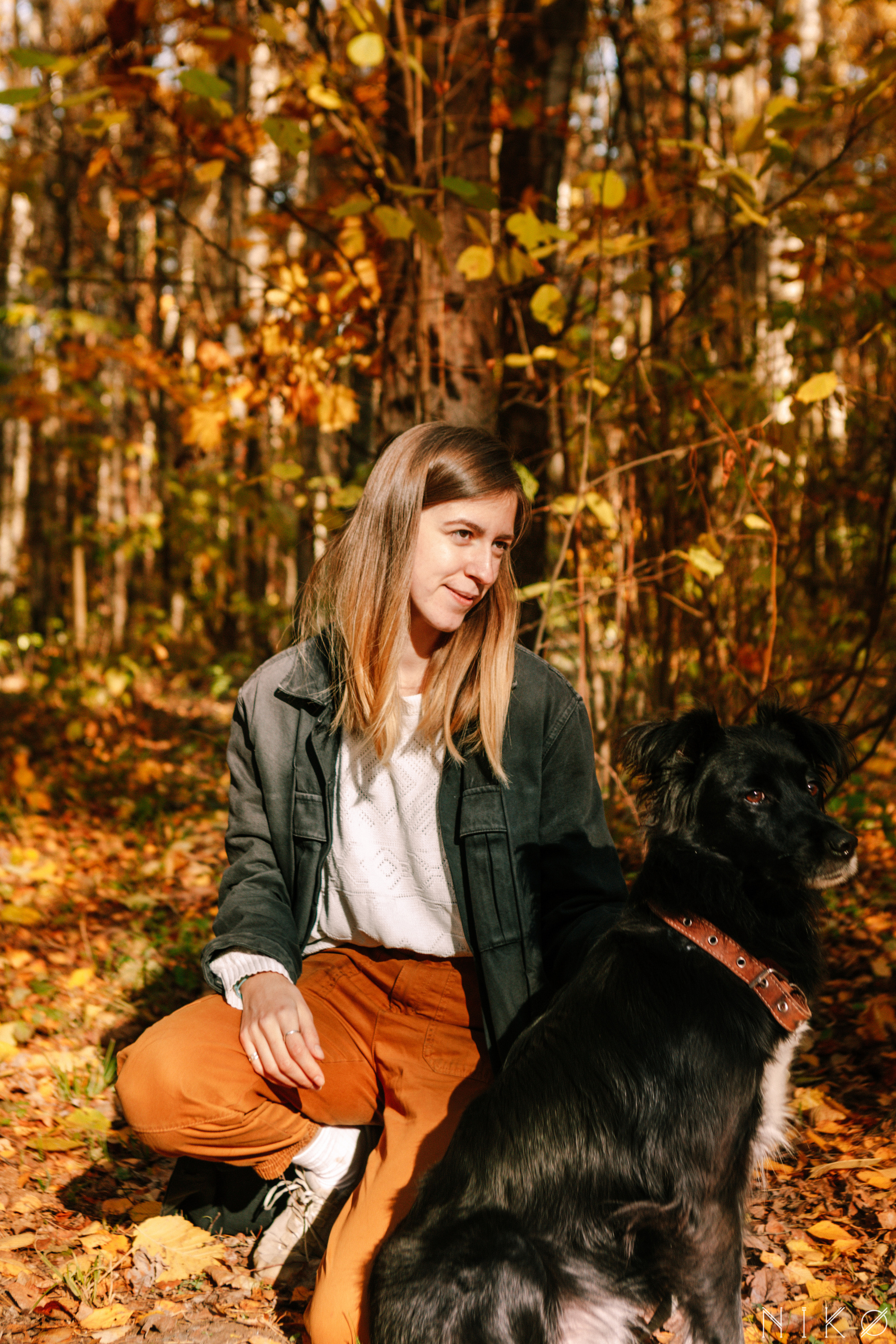 Sasha and Chernysh. Фотограф Николь Фолиянц