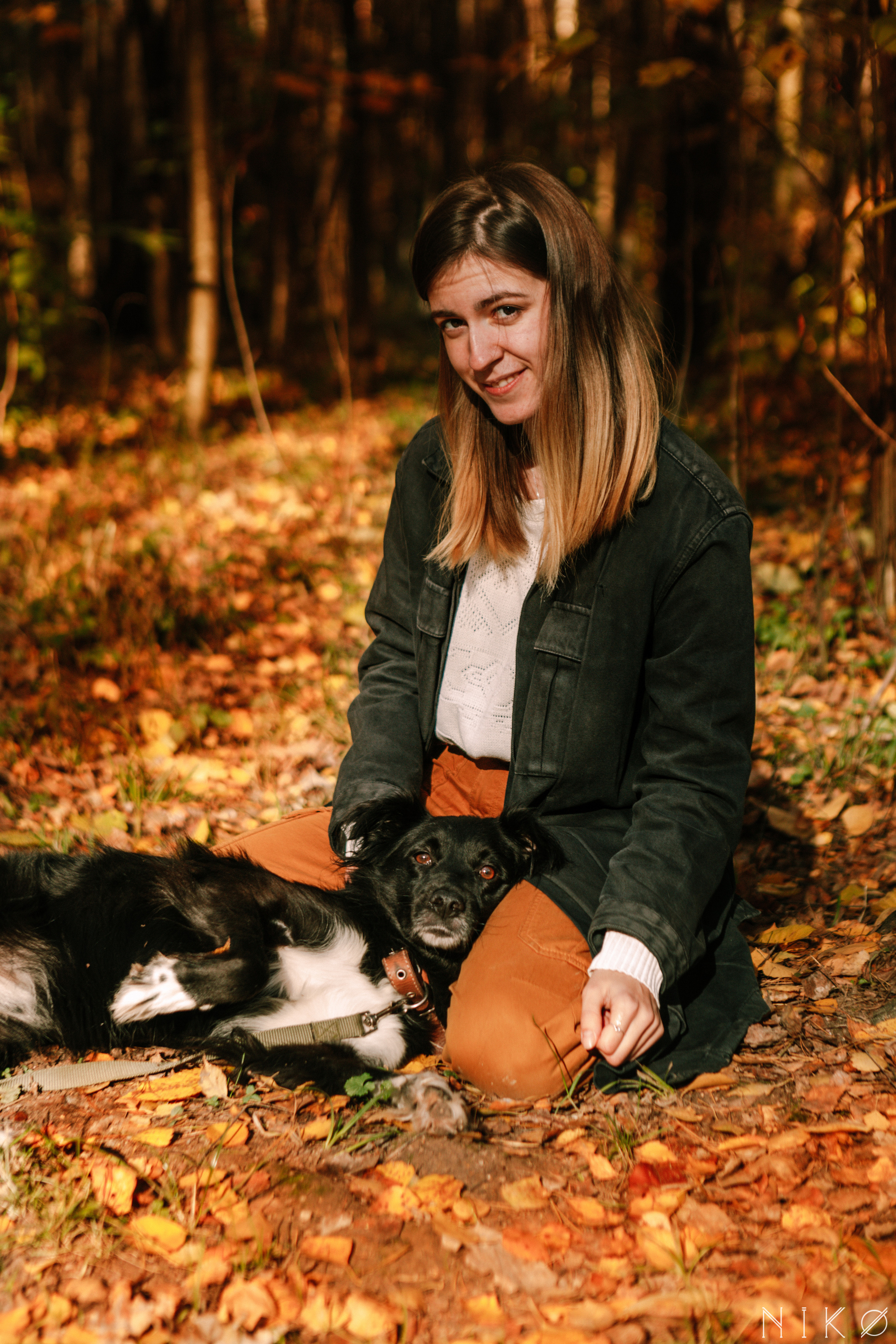 Sasha and Chernysh. Фотограф Николь Фолиянц