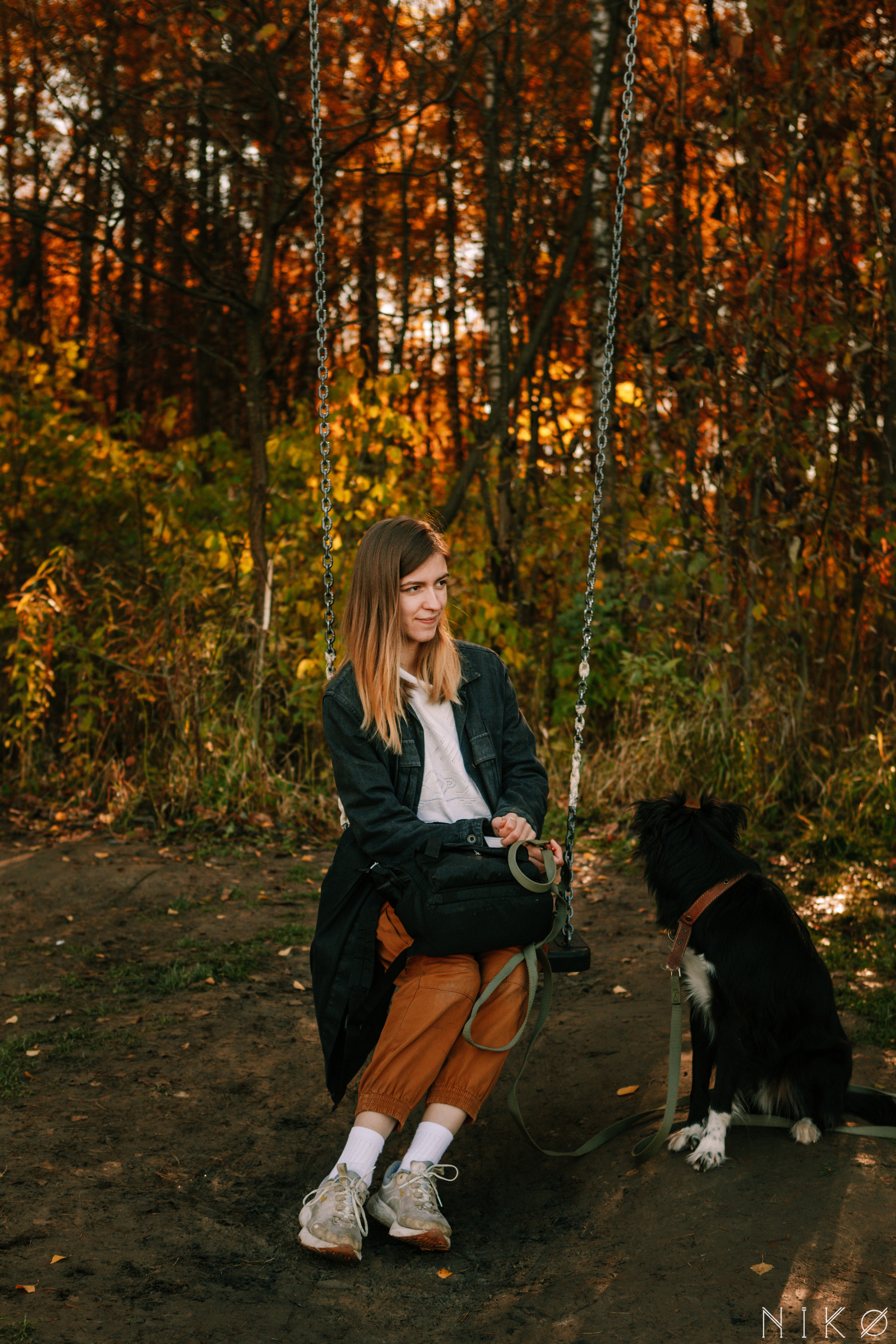 Sasha and Chernysh. Фотограф Николь Фолиянц